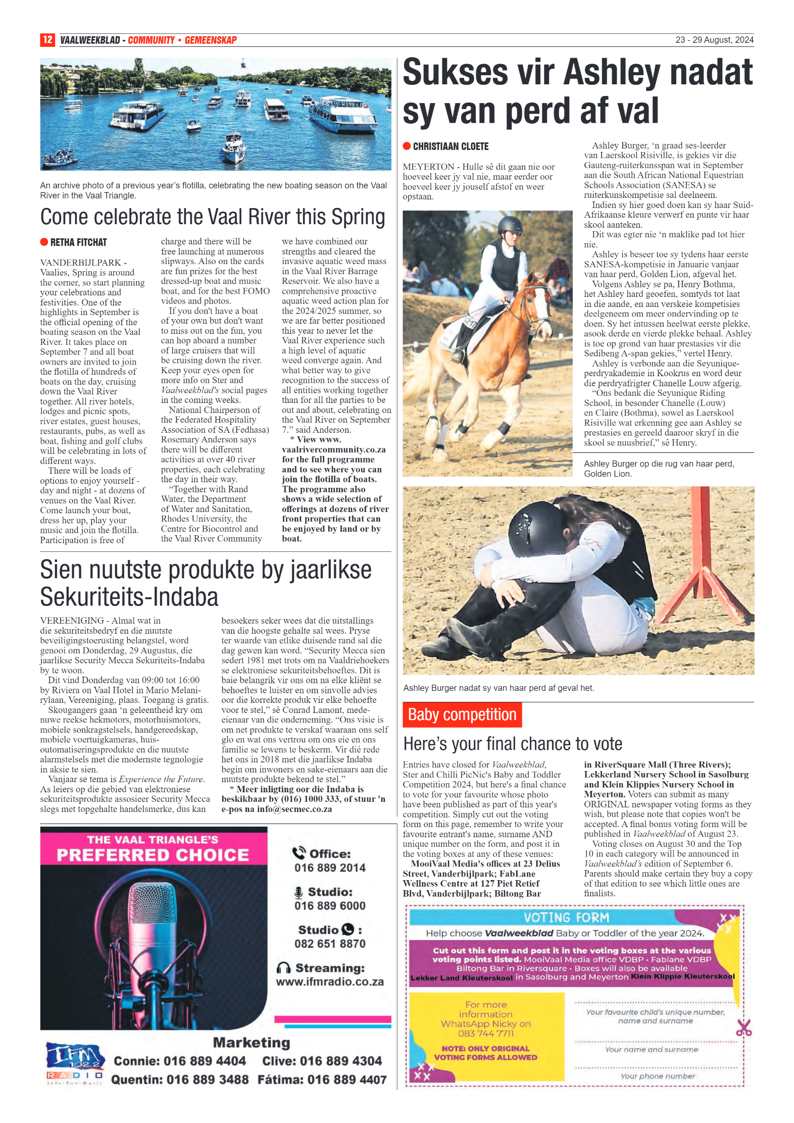 Vaalweekblad 23 – 29 August, 2024 page 11
