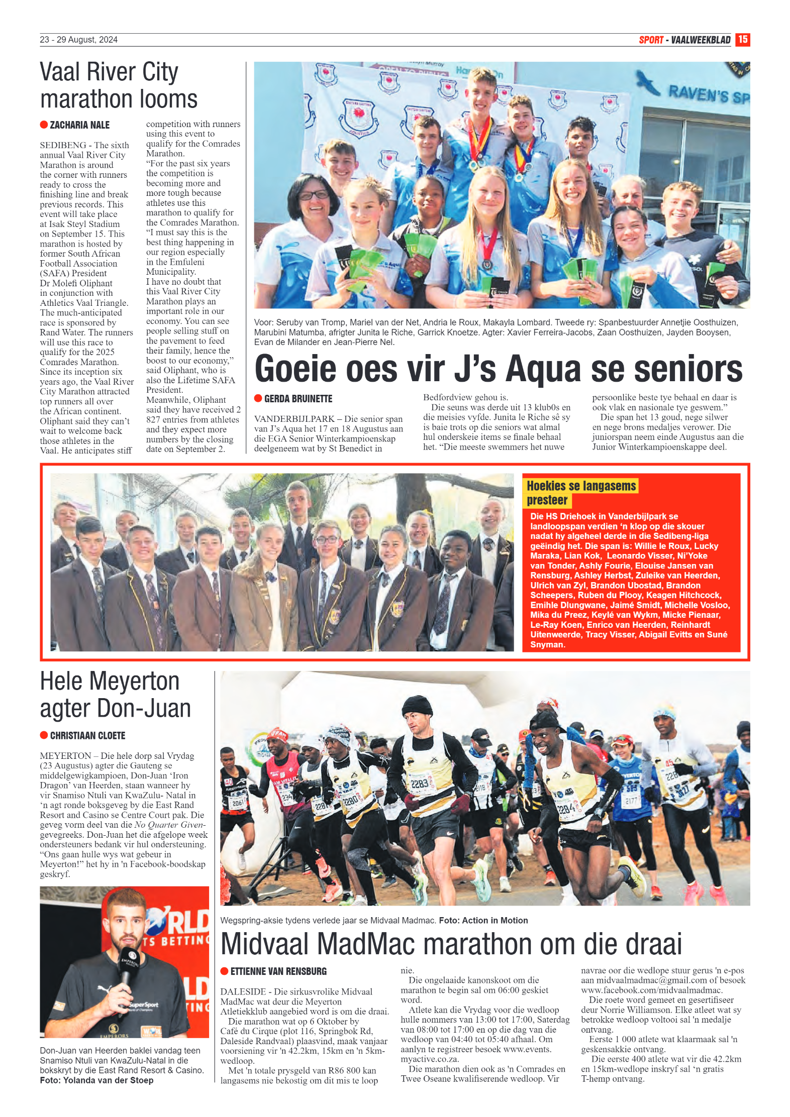 Vaalweekblad 23 – 29 August, 2024 page 14