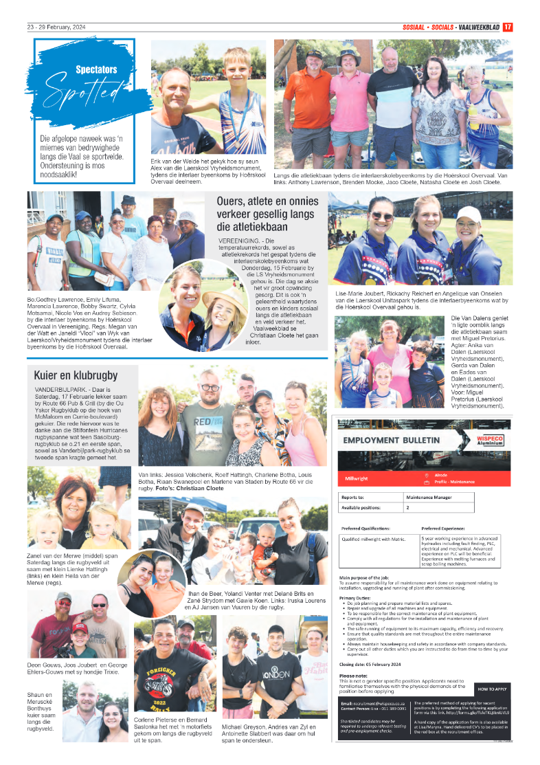 Vaalweekblad – 23 – 29 February, 2024 page 17