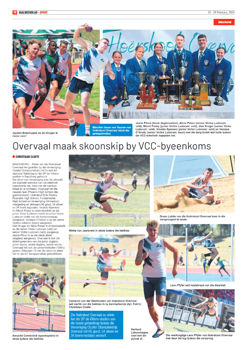 Vaalweekblad – 23 – 29 February, 2024 page 18