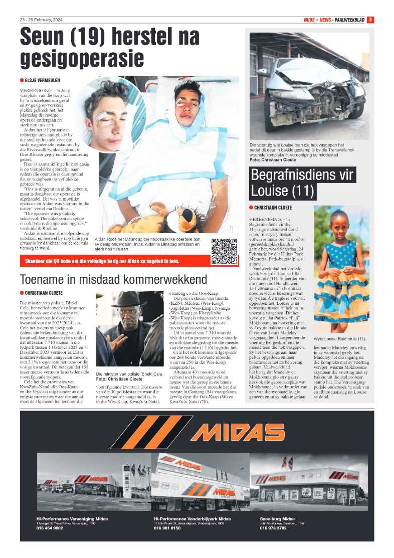 Vaalweekblad – 23 – 29 February, 2024 page 3