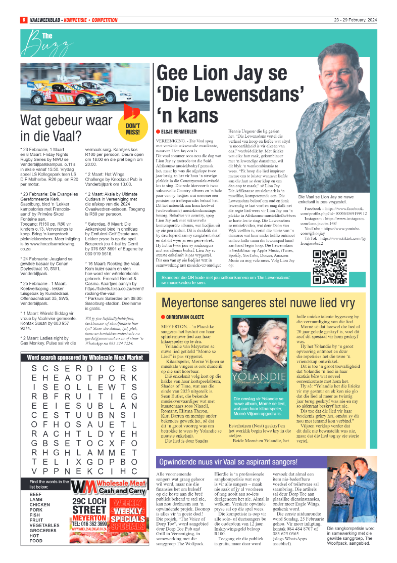 Vaalweekblad – 23 – 29 February, 2024 page 8