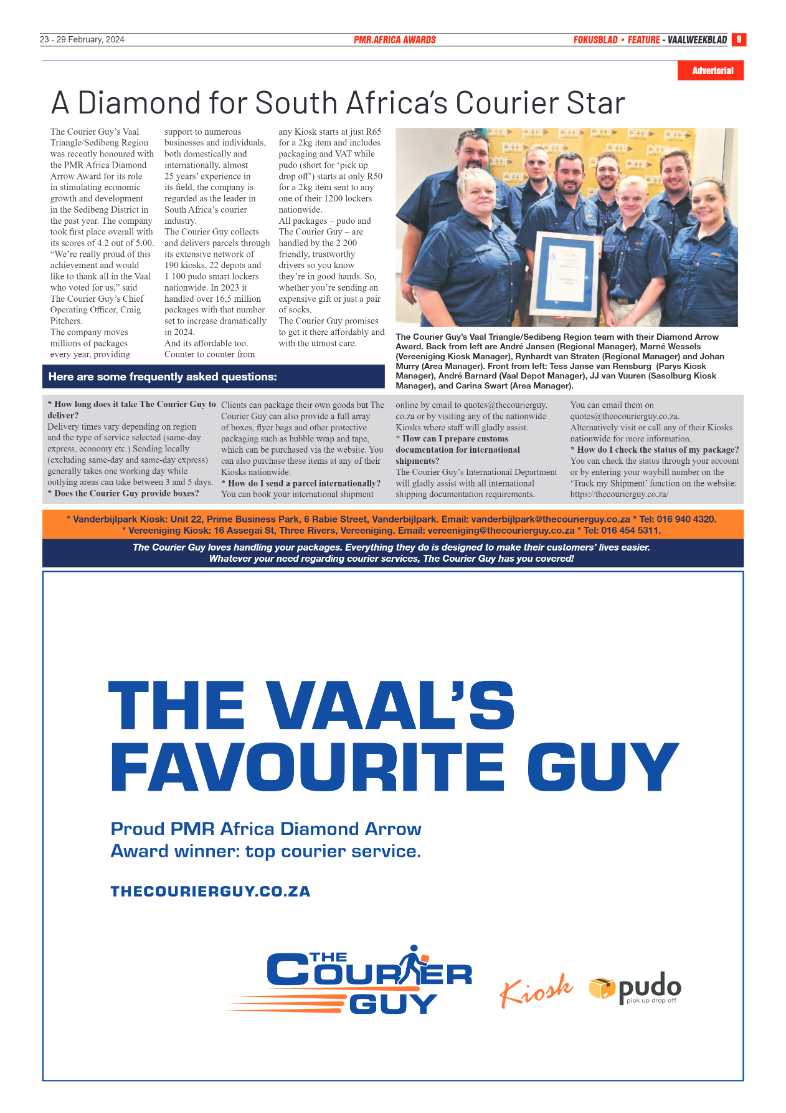 Vaalweekblad – 23 – 29 February, 2024 page 9