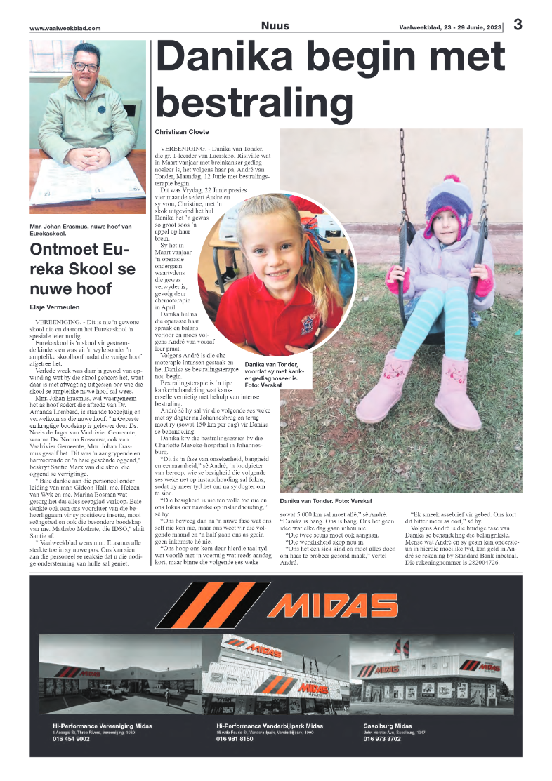 Vaalweekblad, 23 – 29 Junie, 2023 page 3
