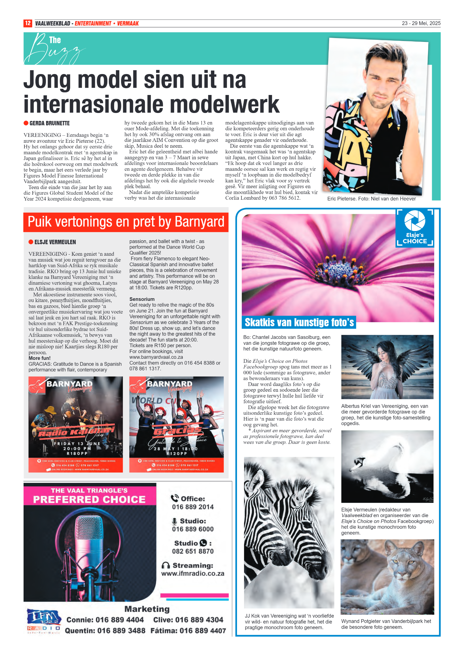 Vaalweekblad 23 – 29 Mei, 2025 page 12