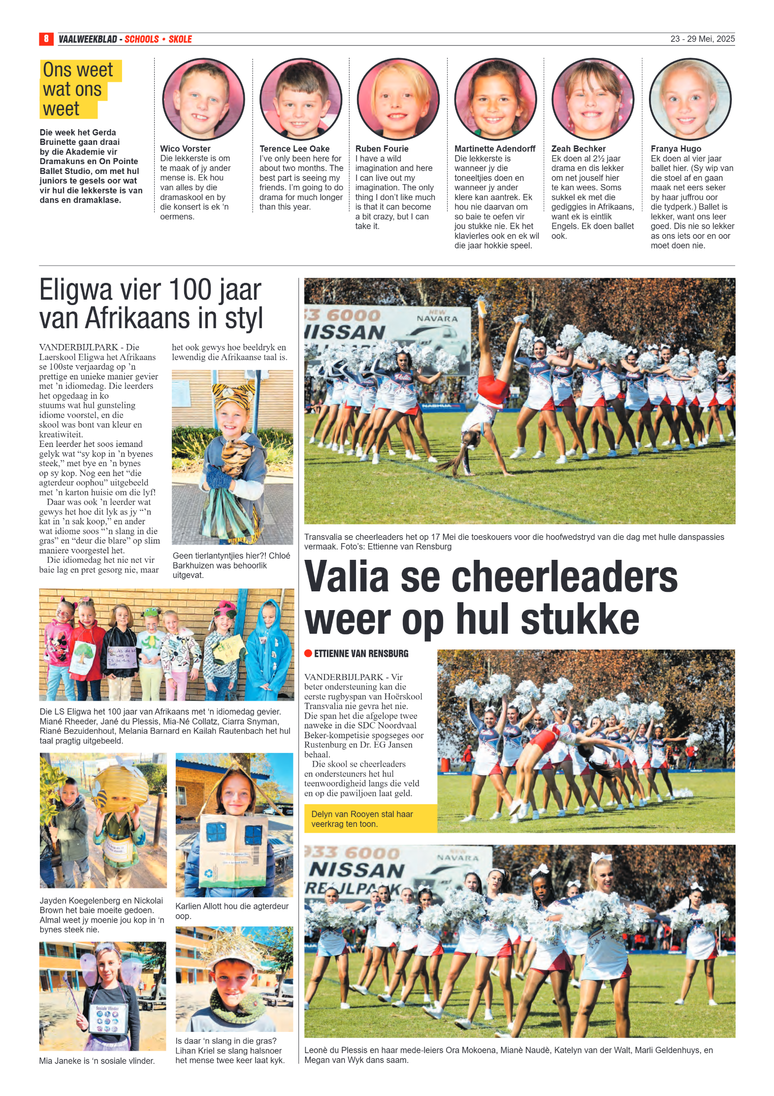 Vaalweekblad 23 – 29 Mei, 2025 page 8