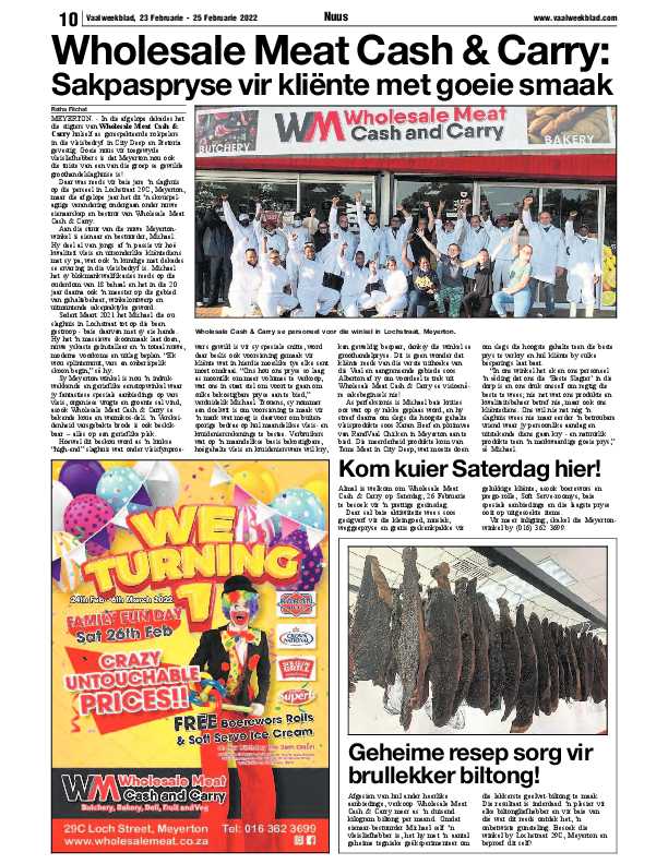 Vaalweekblad 23 Februarie – 25 Februarie 2022 page 12
