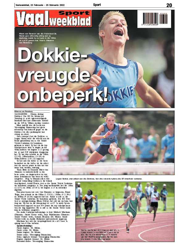 Vaalweekblad 23 Februarie – 25 Februarie 2022 page 18