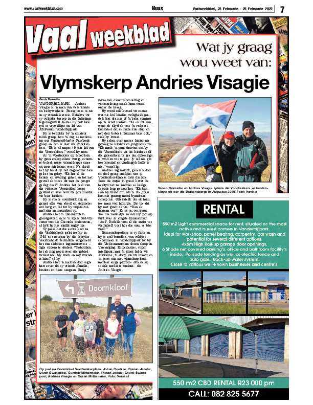 Vaalweekblad 23 Februarie – 25 Februarie 2022 page 9
