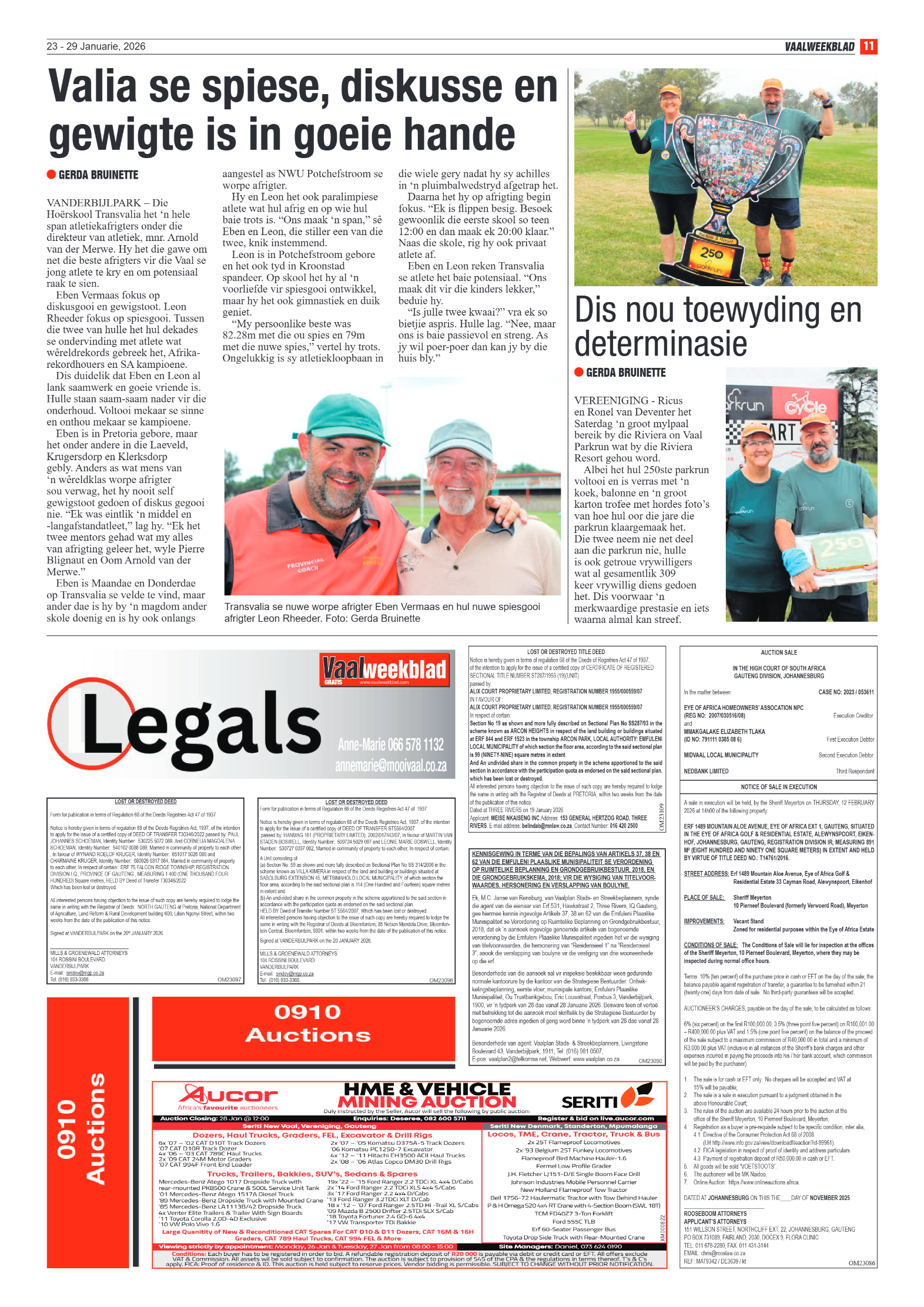Vaalweekblad 23 Januarie 2026 page 11