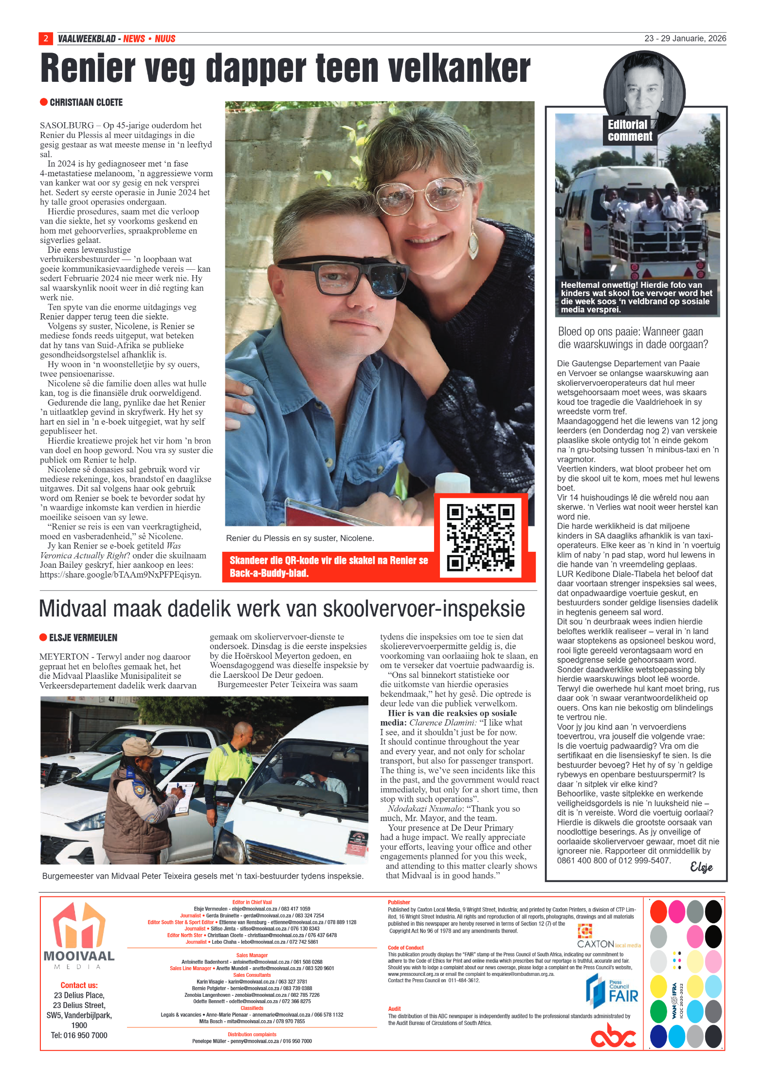 Vaalweekblad 23 Januarie 2026 page 2