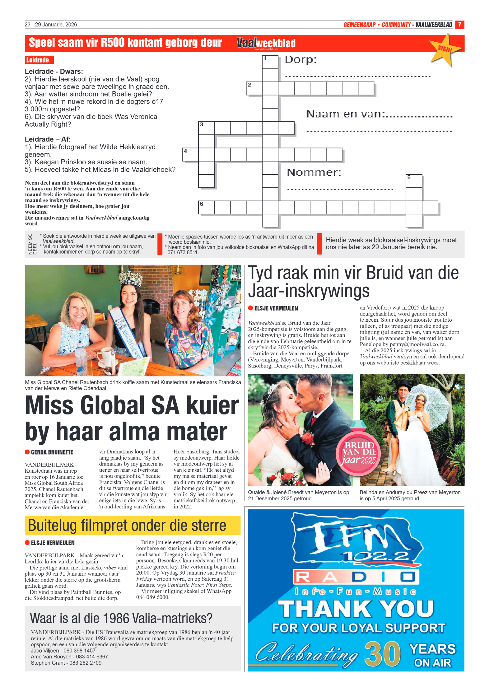 Vaalweekblad 23 Januarie 2026 page 7