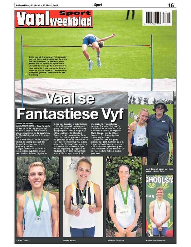 Vaalweekblad, 23 Maart – 25 Maart 2022 page 16