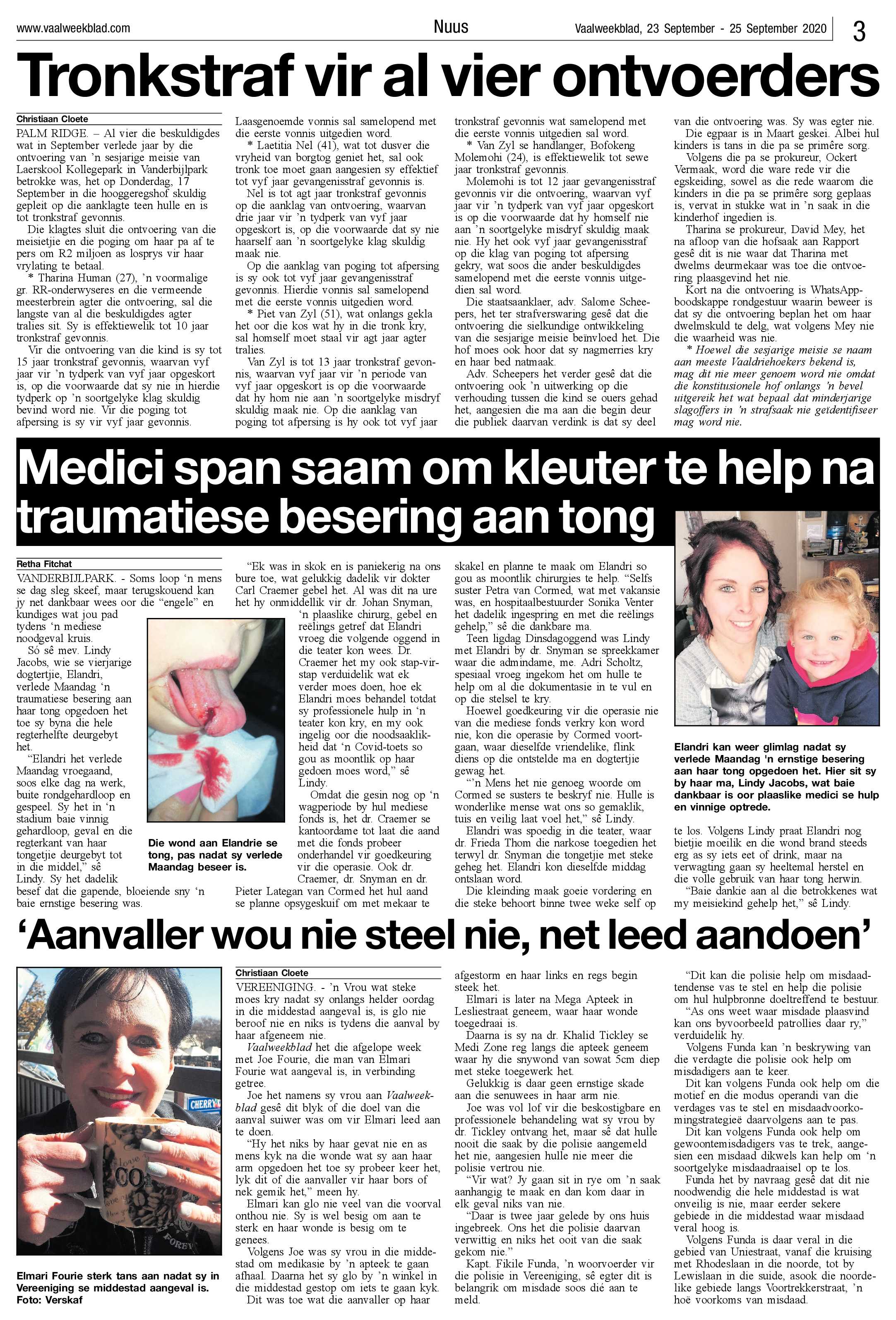 Vaalweekblad 23 September – 25 September 2020 page 3