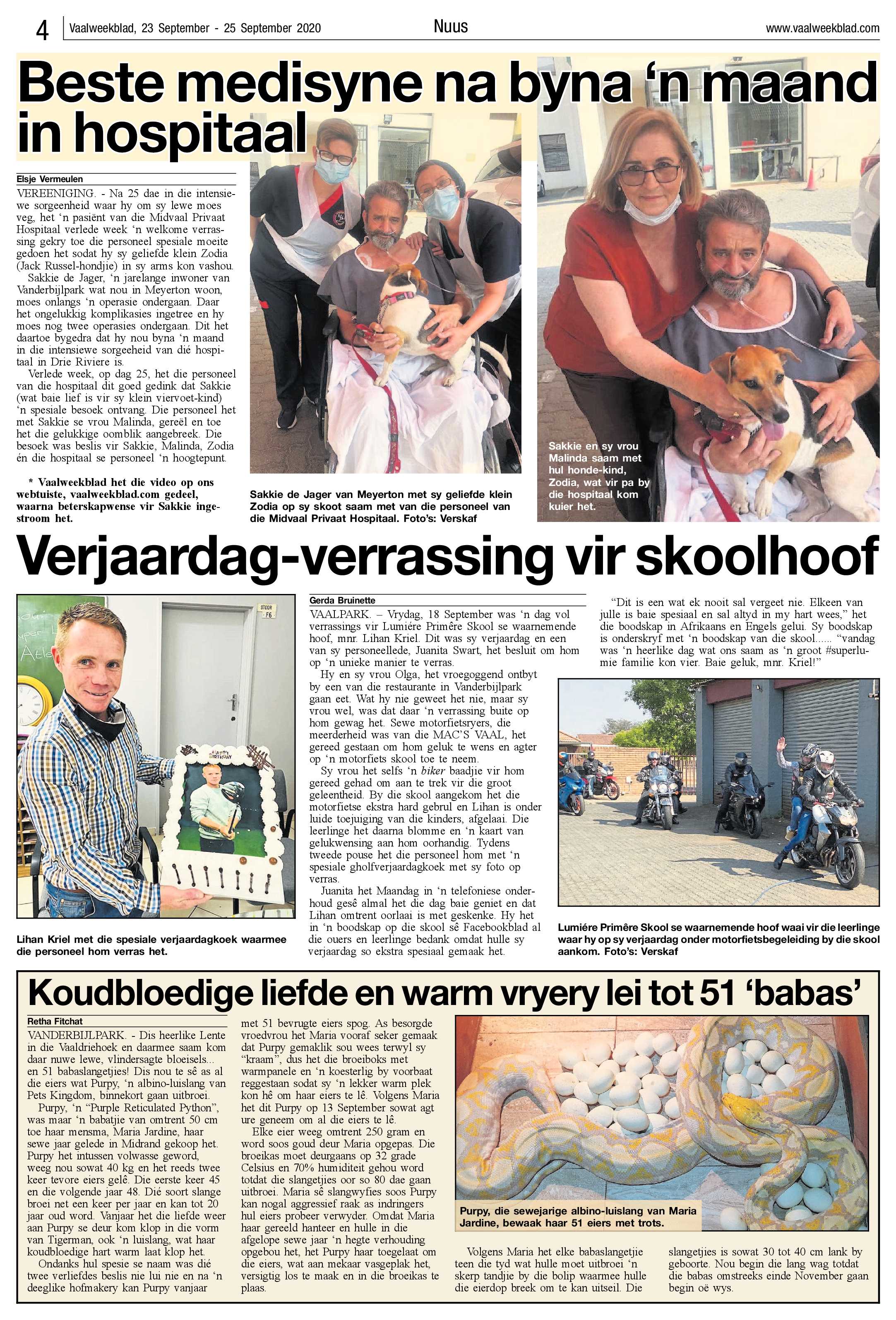 Vaalweekblad 23 September – 25 September 2020 page 4