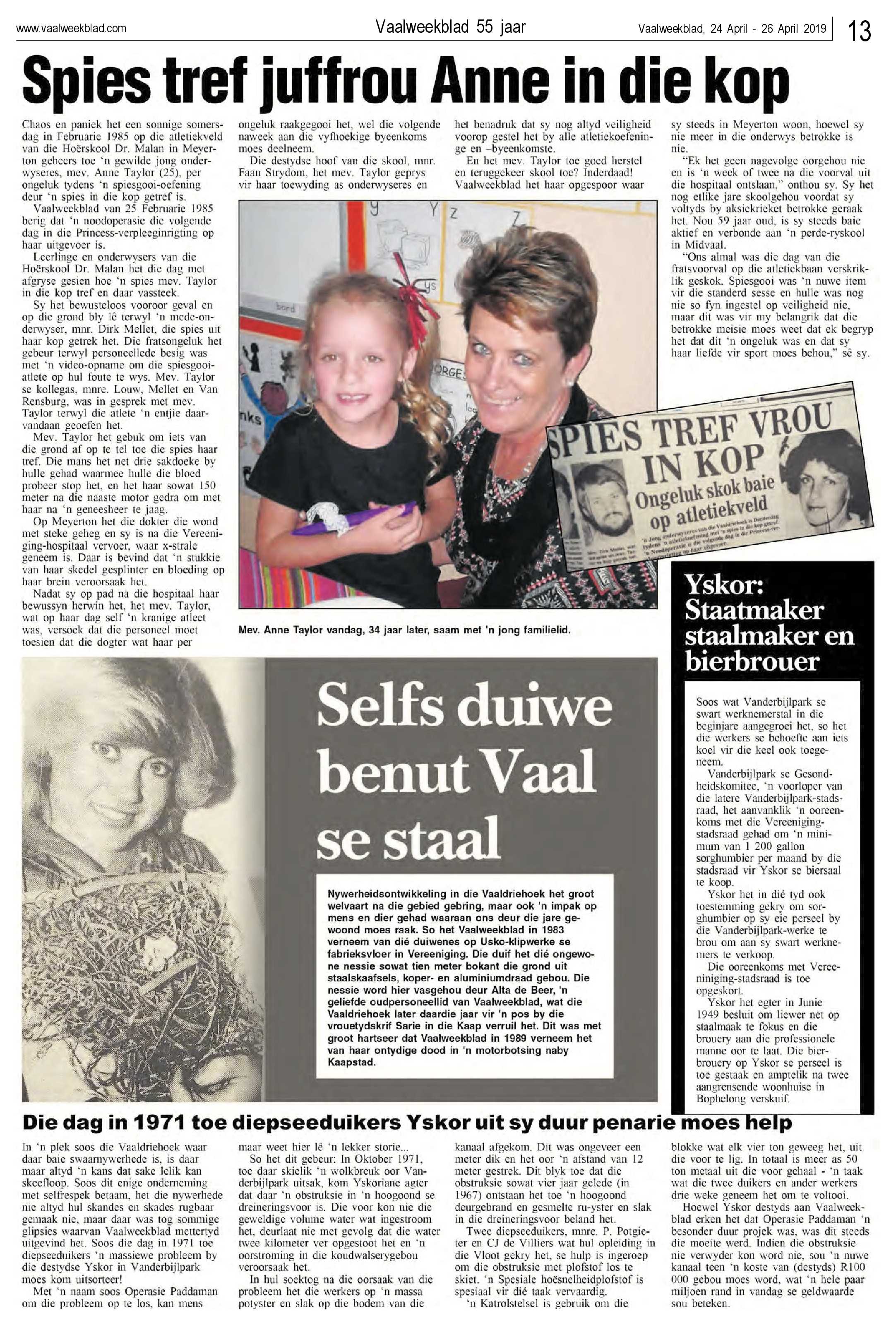 Vaalweekblad 24 – 26 April 2019 page 13