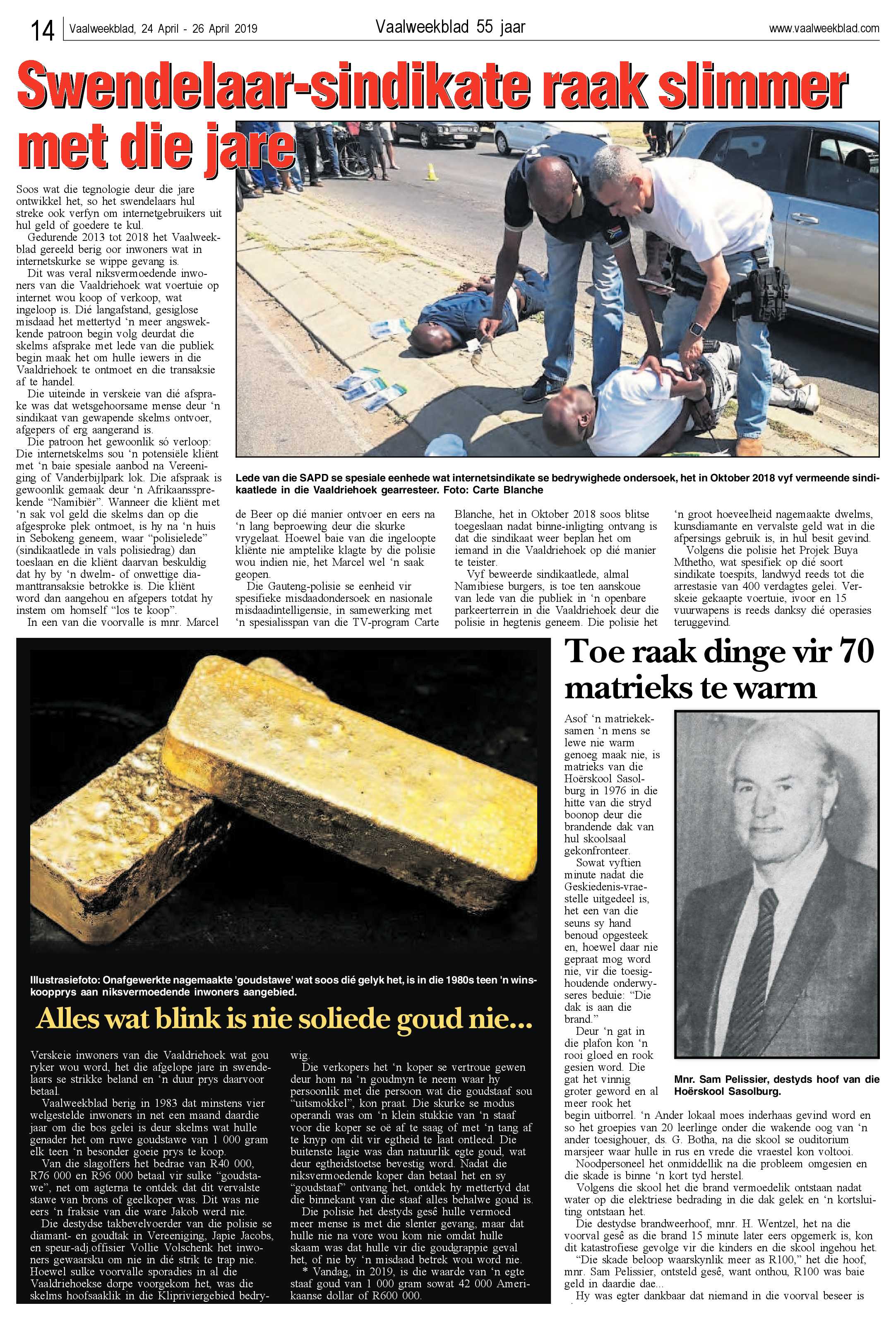 Vaalweekblad 24 – 26 April 2019 page 14