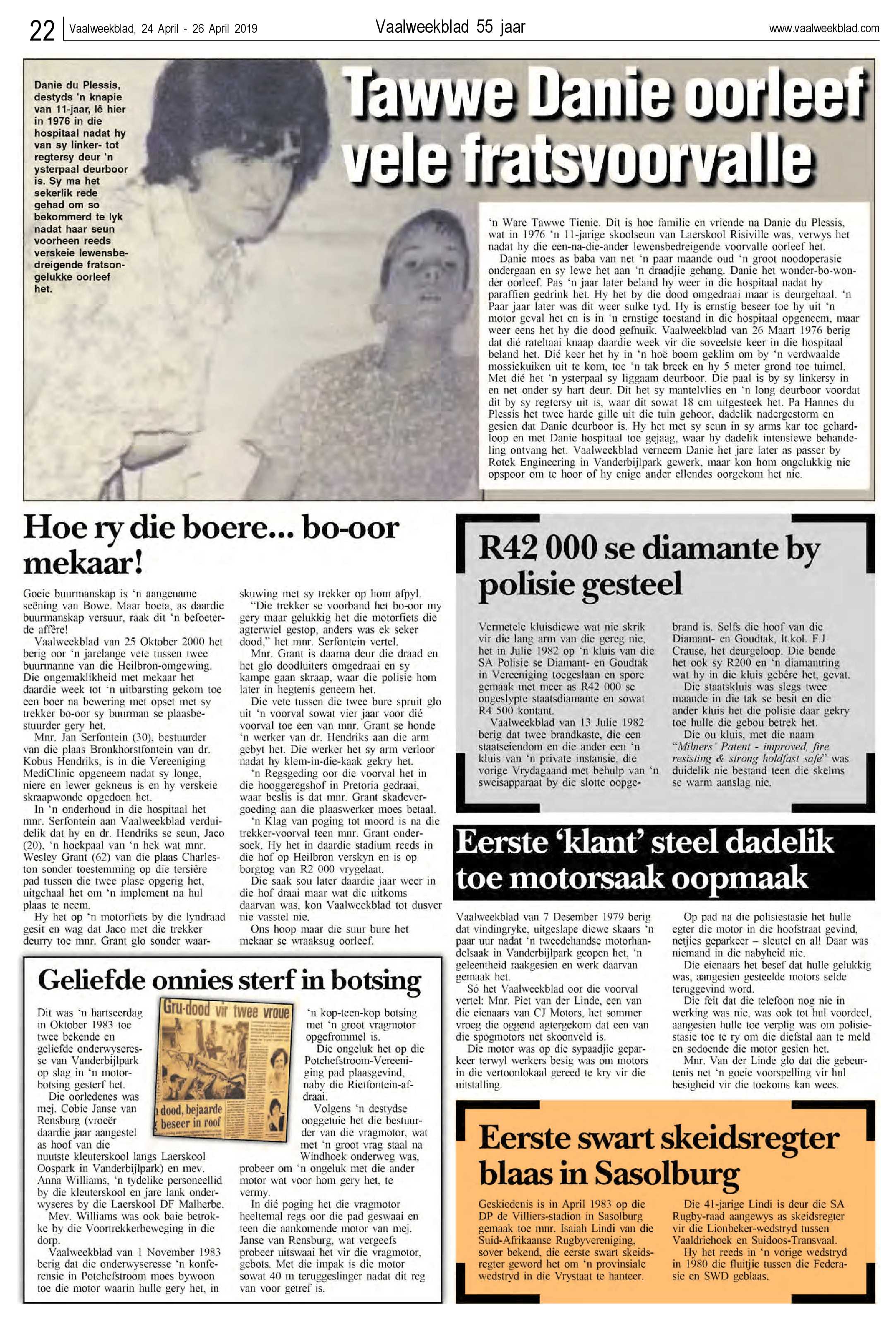 Vaalweekblad 24 – 26 April 2019 page 22