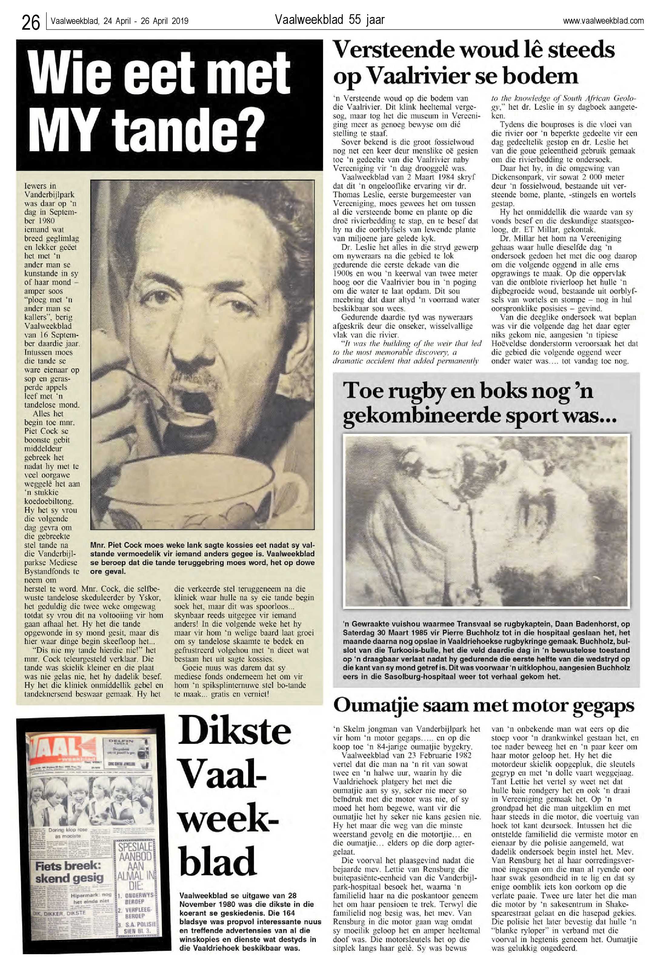 Vaalweekblad 24 – 26 April 2019 page 26