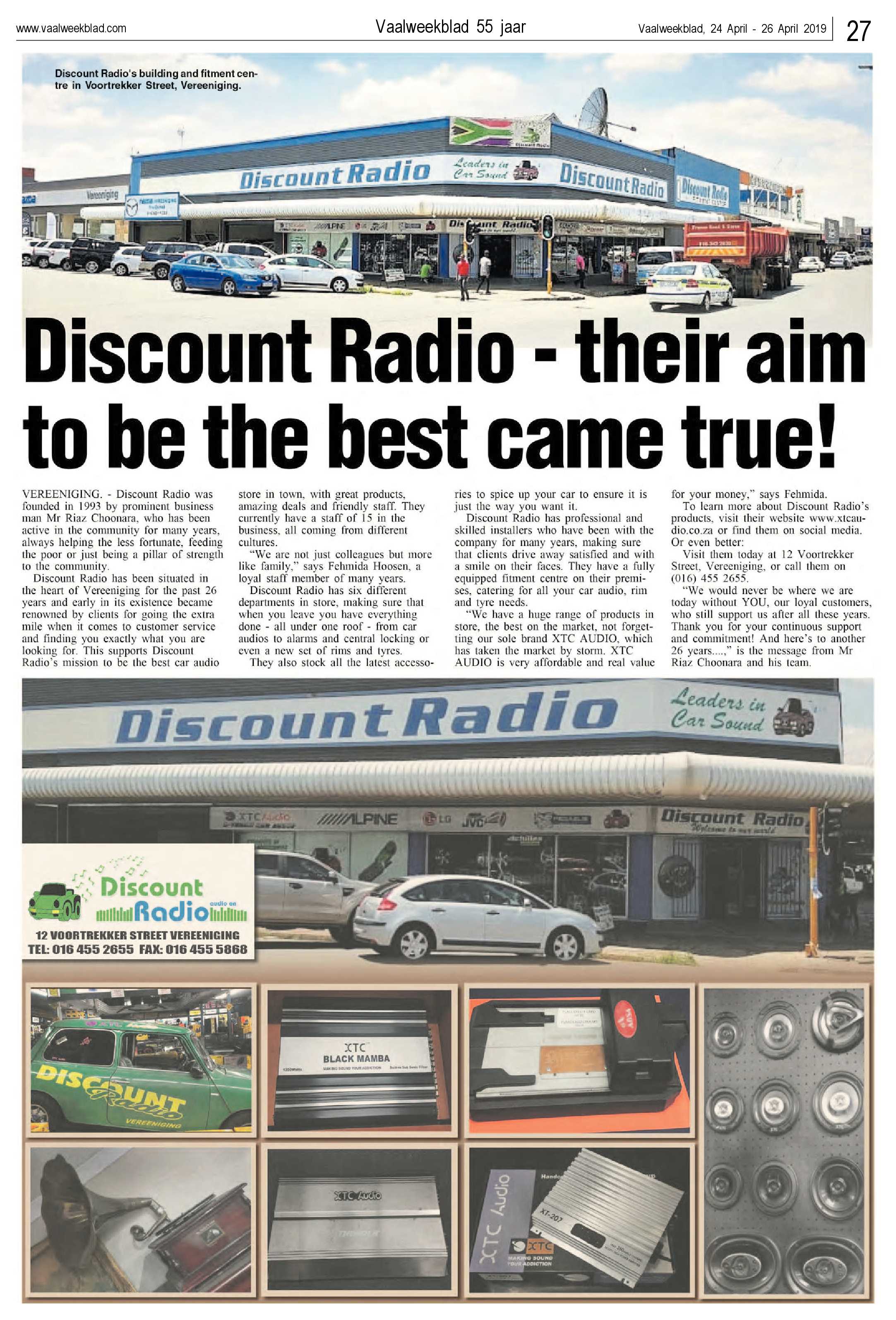 Vaalweekblad 24 – 26 April 2019 page 27