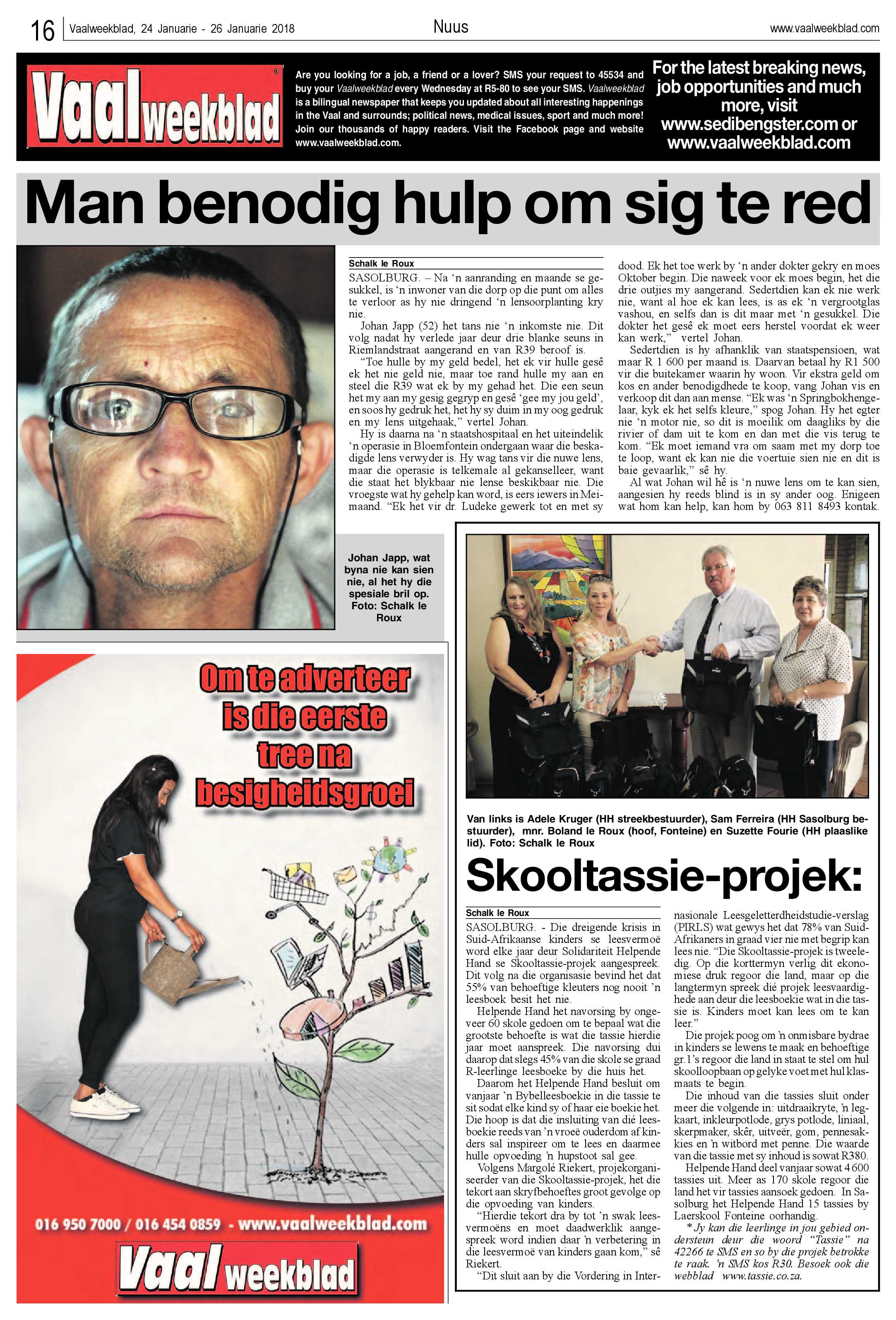 Vaalweekblad 24 – 26 Januarie 2018 page 16