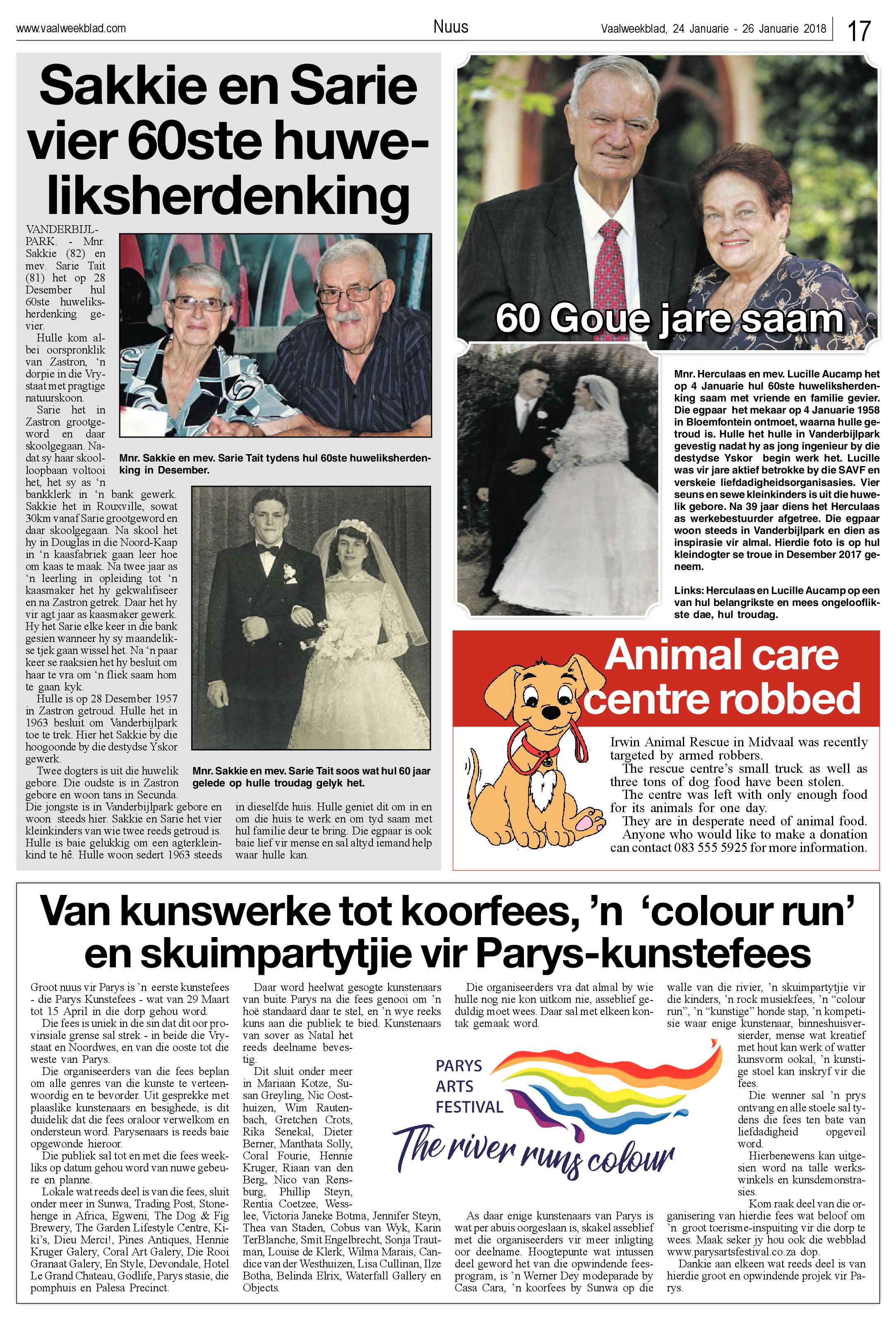 Vaalweekblad 24 – 26 Januarie 2018 page 17