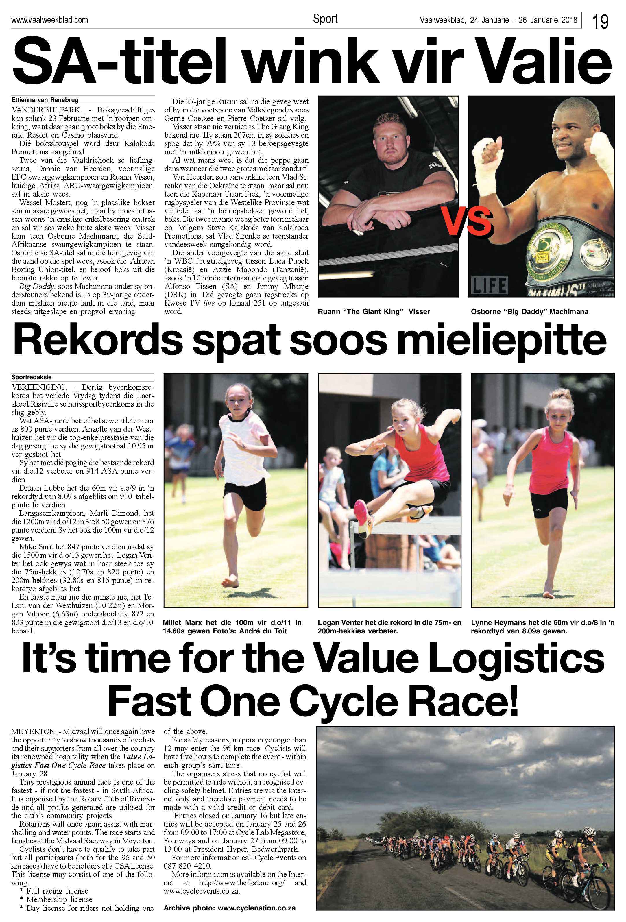 Vaalweekblad 24 – 26 Januarie 2018 page 19