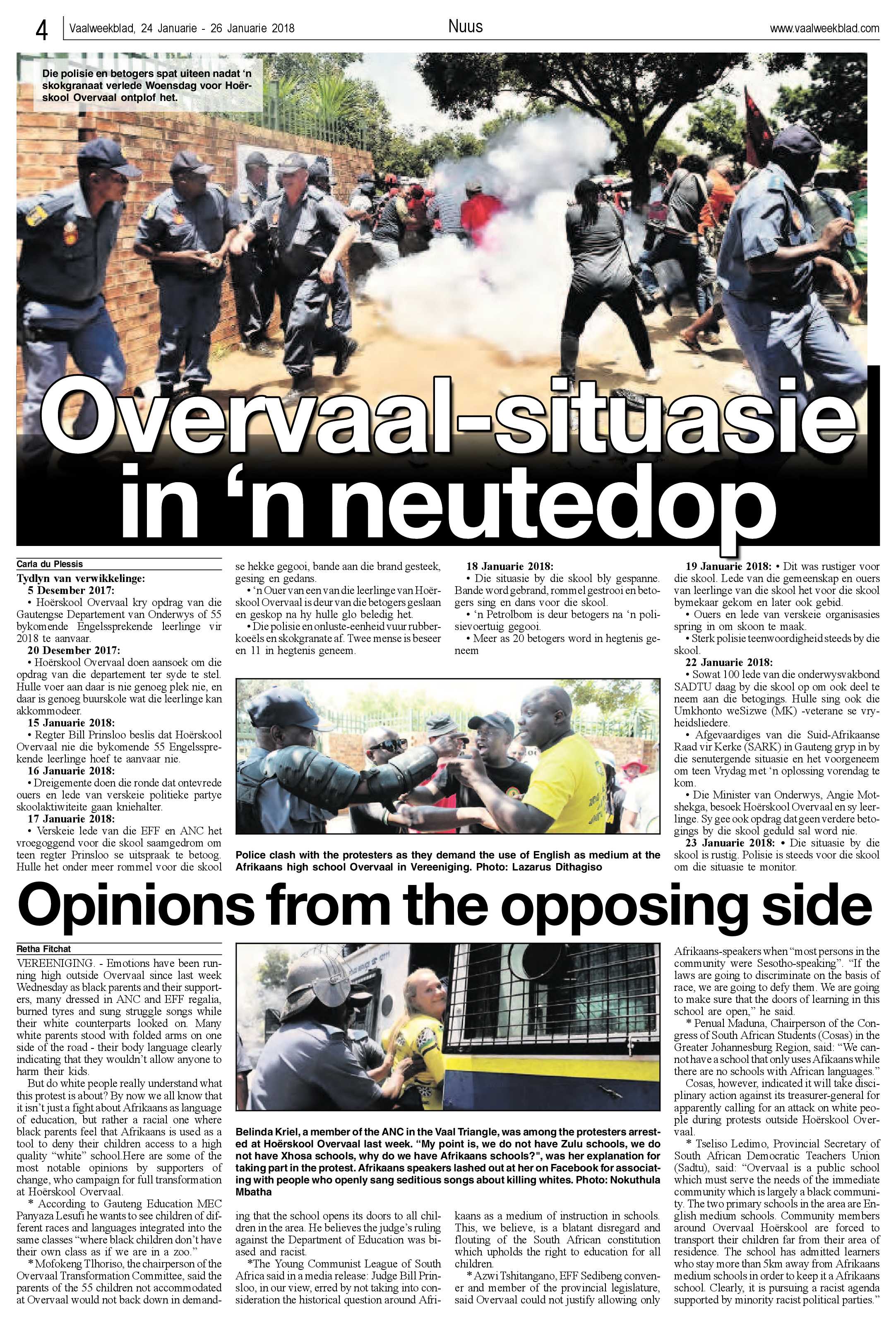 Vaalweekblad 24 – 26 Januarie 2018 page 4