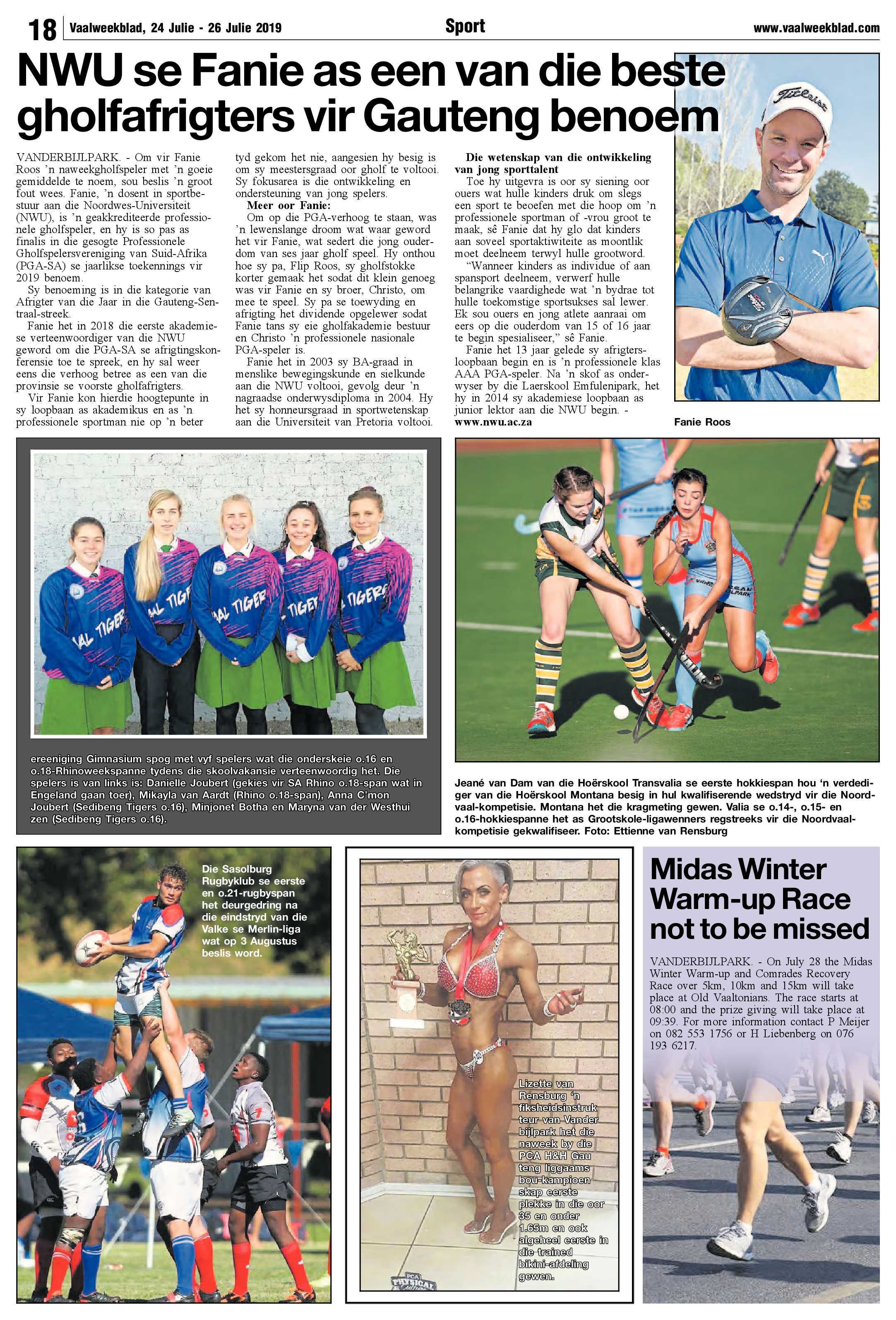 Vaalweekblad 24 – 26 Julie 2019 page 18