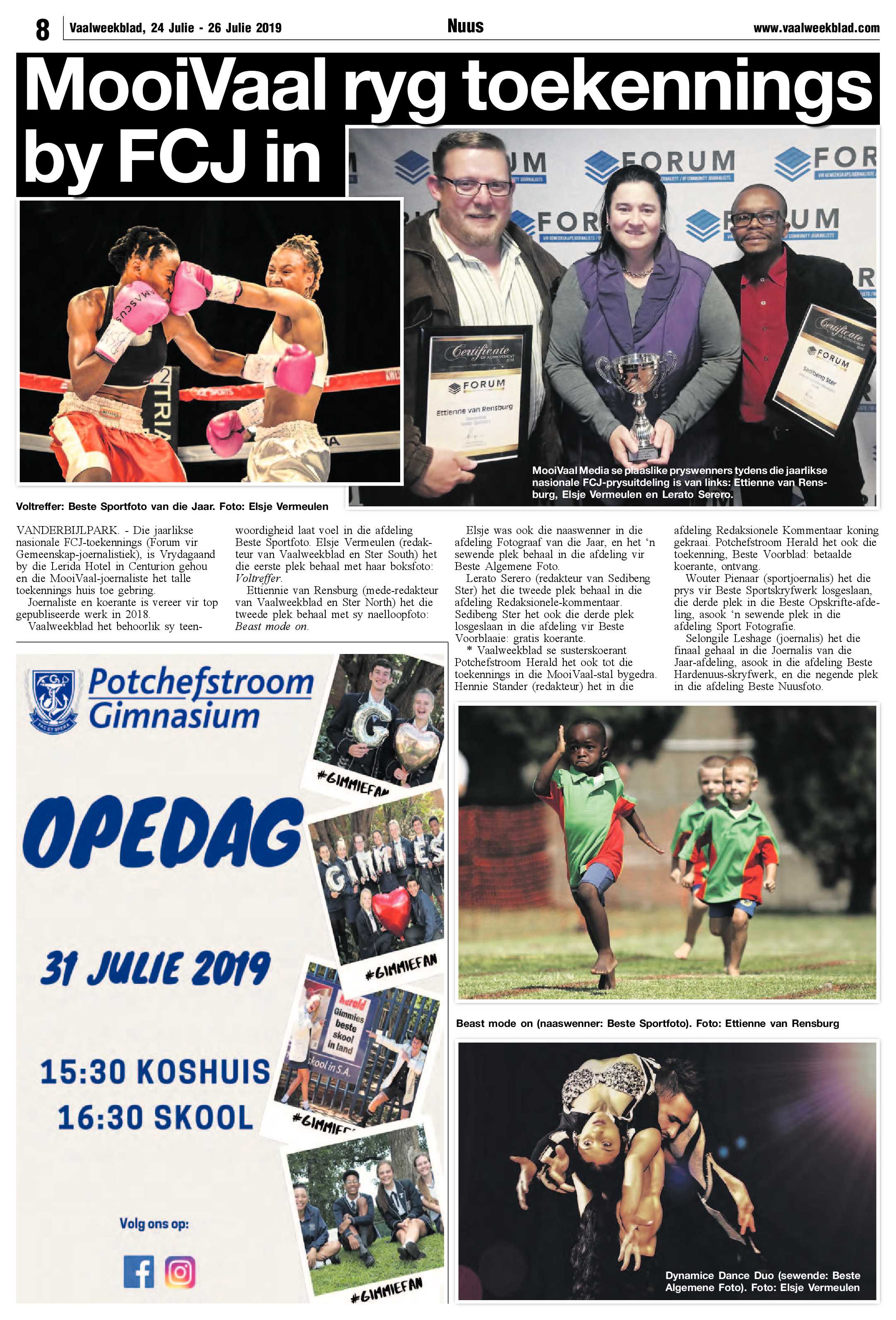 Vaalweekblad 24 – 26 Julie 2019 page 8