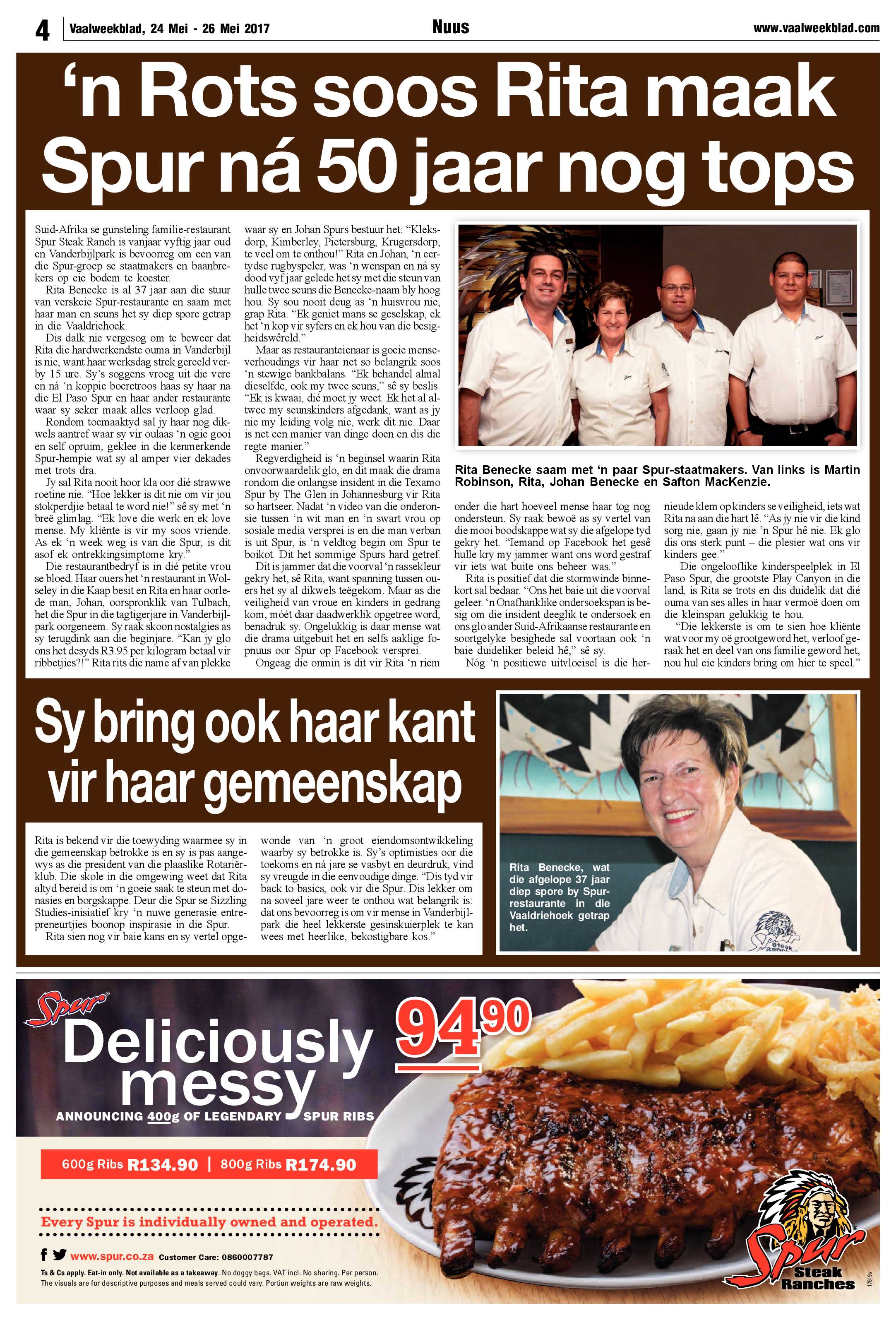 Vaalweekblad 24 – 26 Mei 2017 page 4