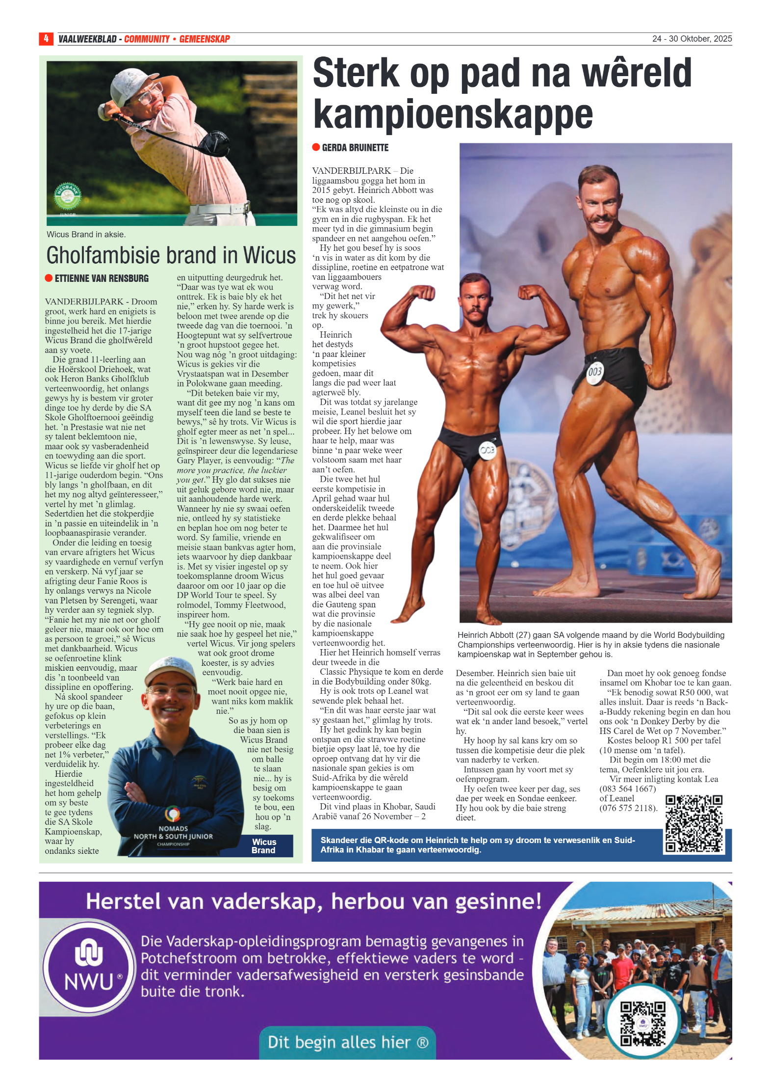 Vaalweekblad 24 – 30 Oktober, 2025 page 4