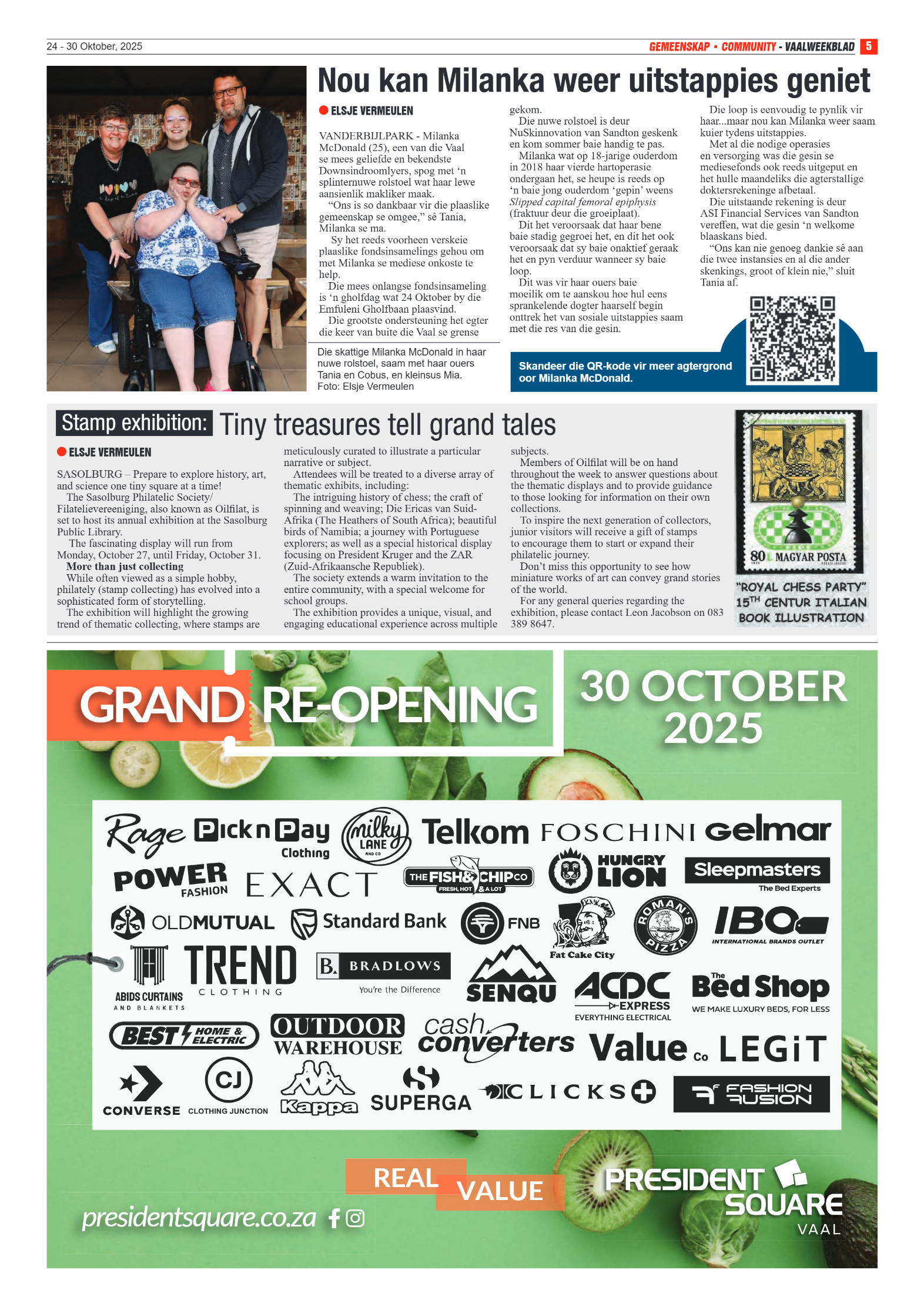 Vaalweekblad 24 – 30 Oktober, 2025 page 5
