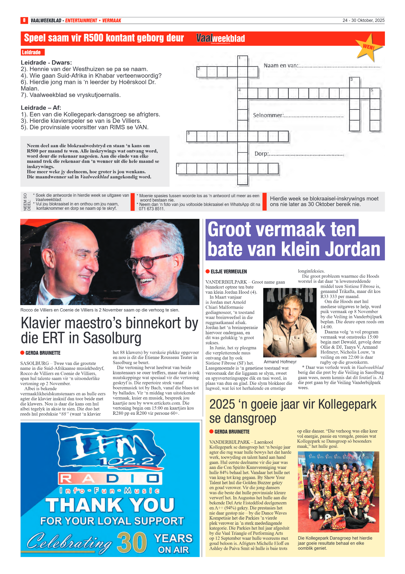 Vaalweekblad 24 – 30 Oktober, 2025 page 8