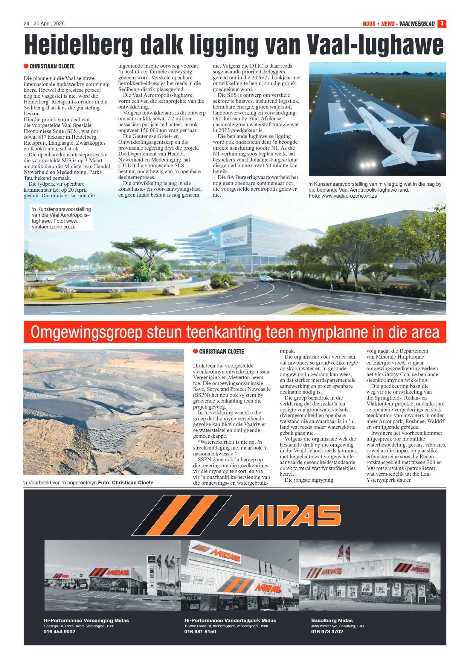 Vaalweekblad – 24 April 2026 page 3