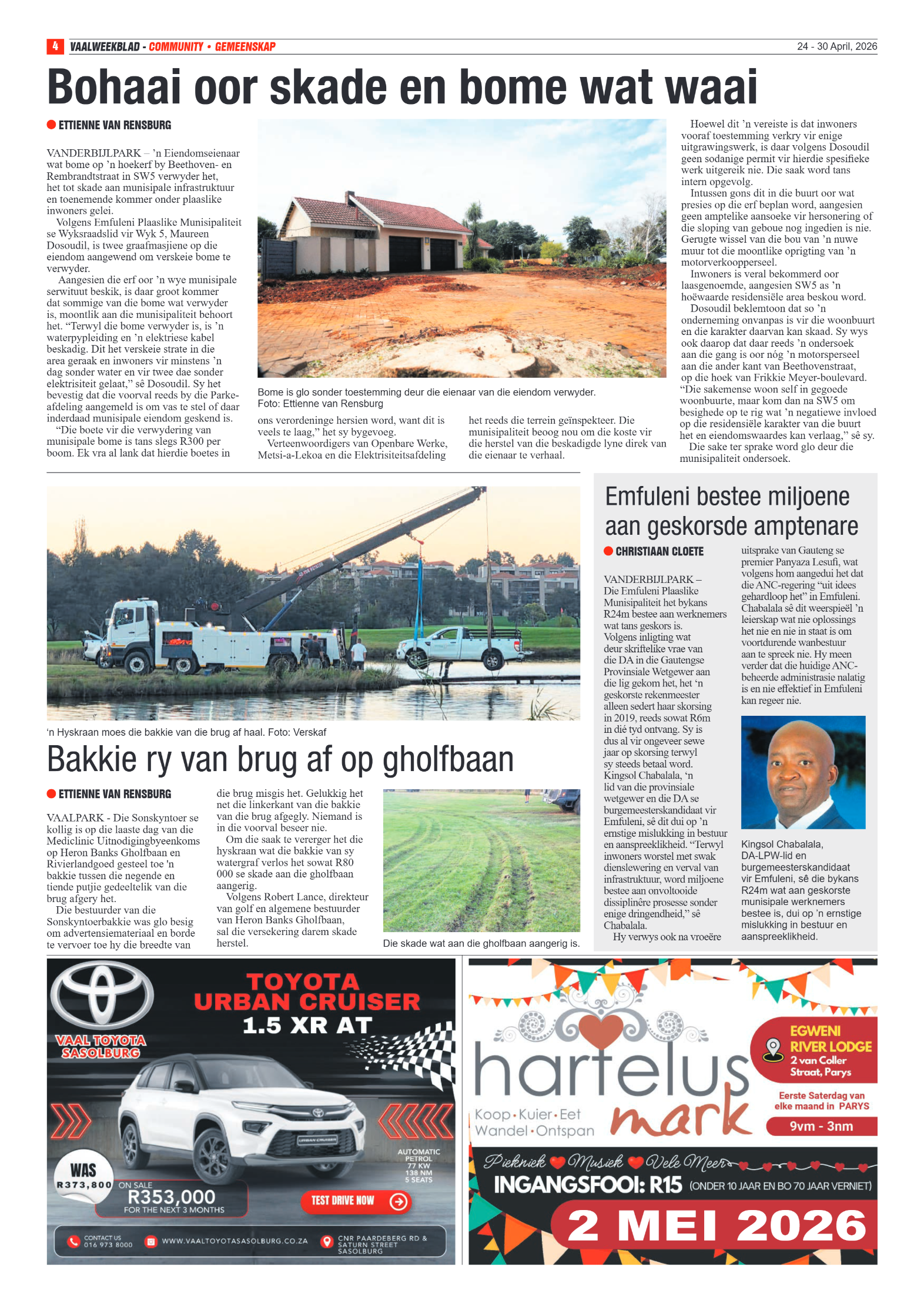 Vaalweekblad – 24 April 2026 page 4