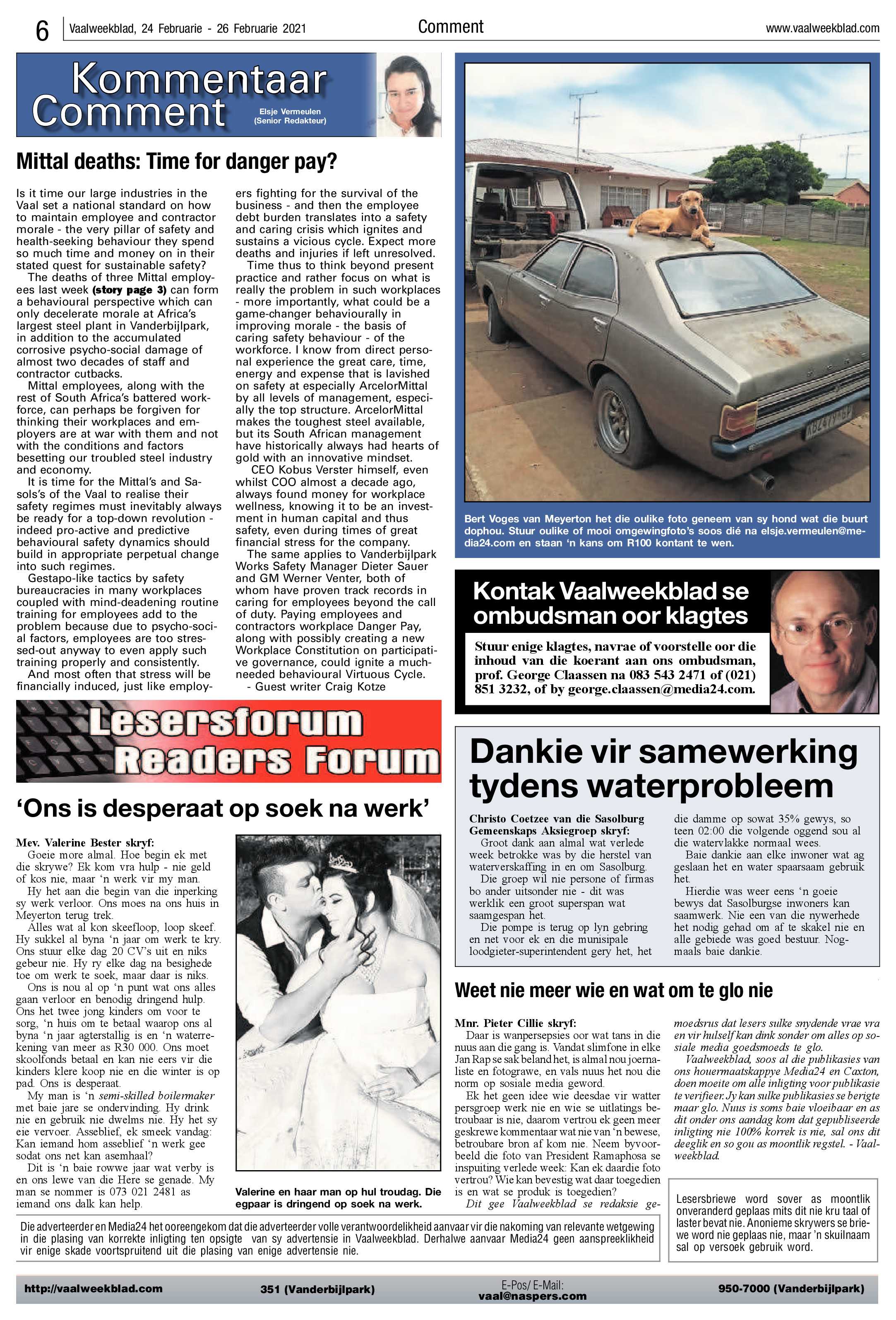 Vaalweekblad 24 Februarie 2021 page 6