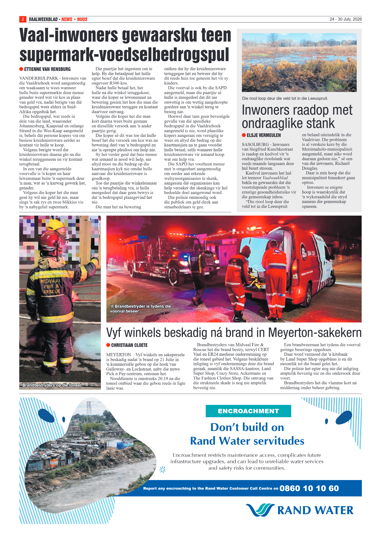 Vaalweekblad – 24 Julie 2026 page 2