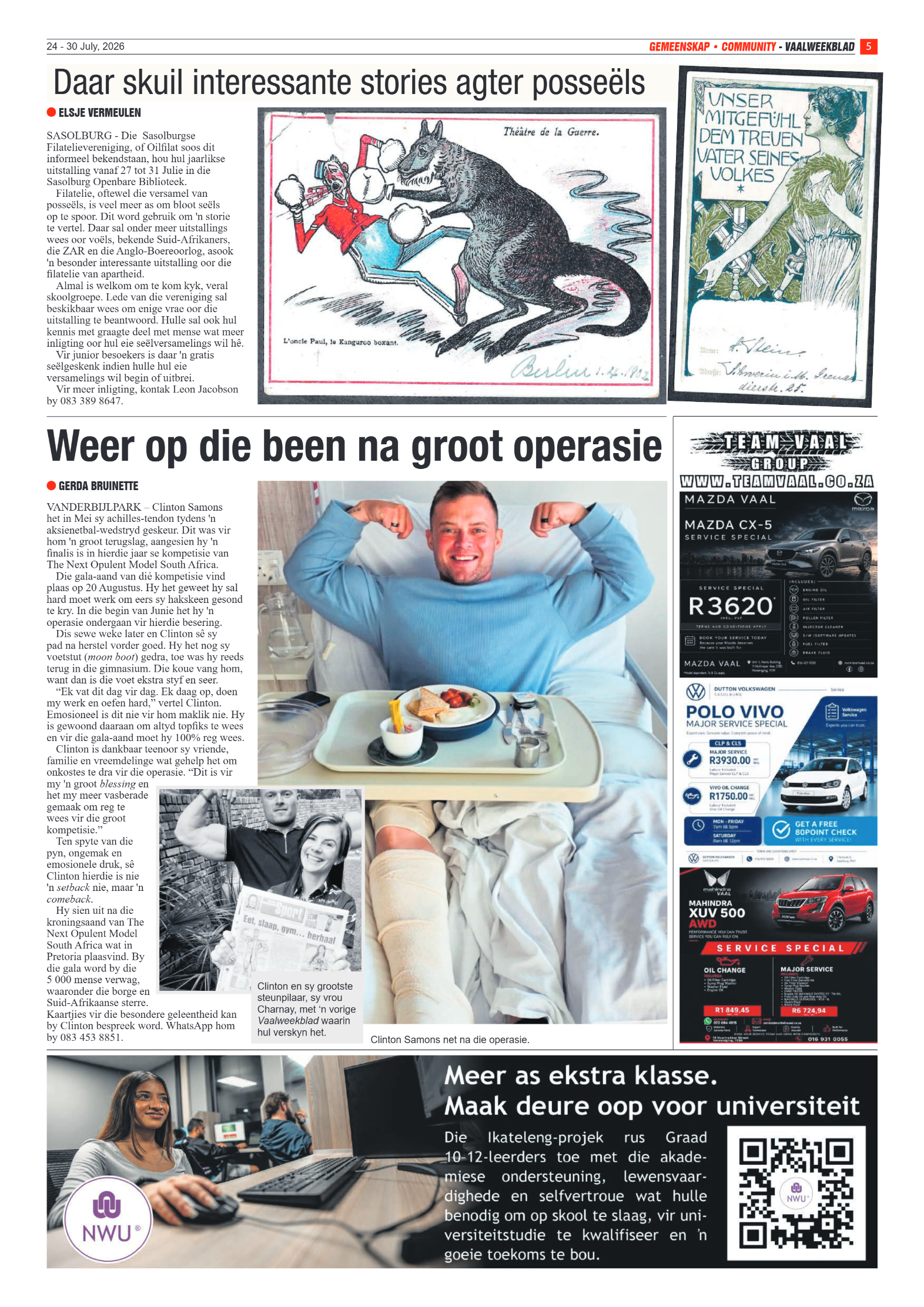 Vaalweekblad – 24 Julie 2026 page 5
