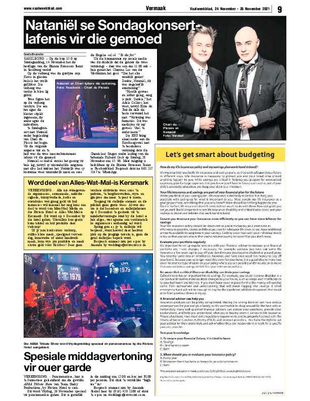 Vaalweekblad 24 November – 26 November 2021 page 11