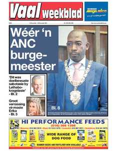 Vaalweekblad 24 November – 26 November 2021