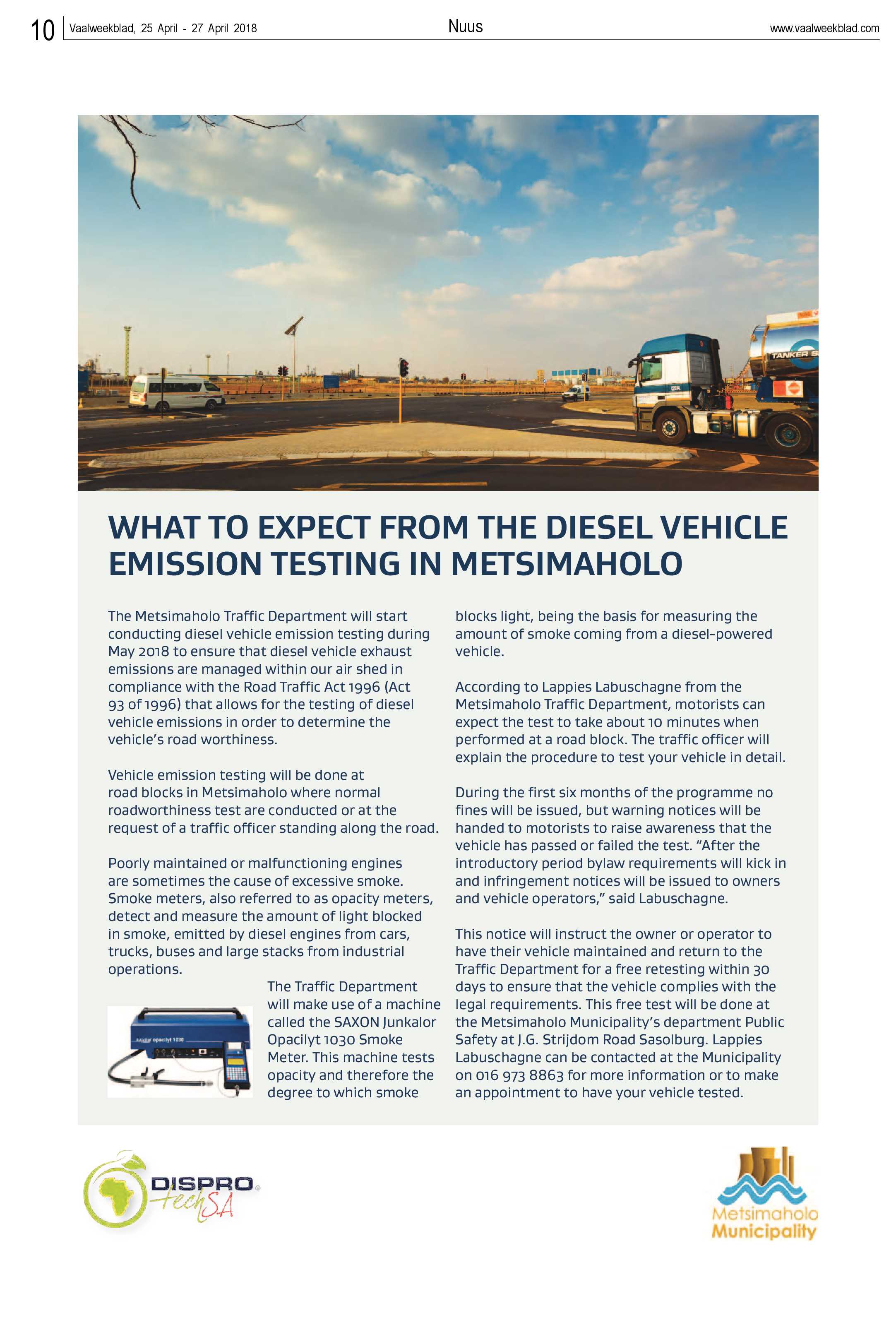 Vaalweekblad 25 – 27 April 2018 page 10