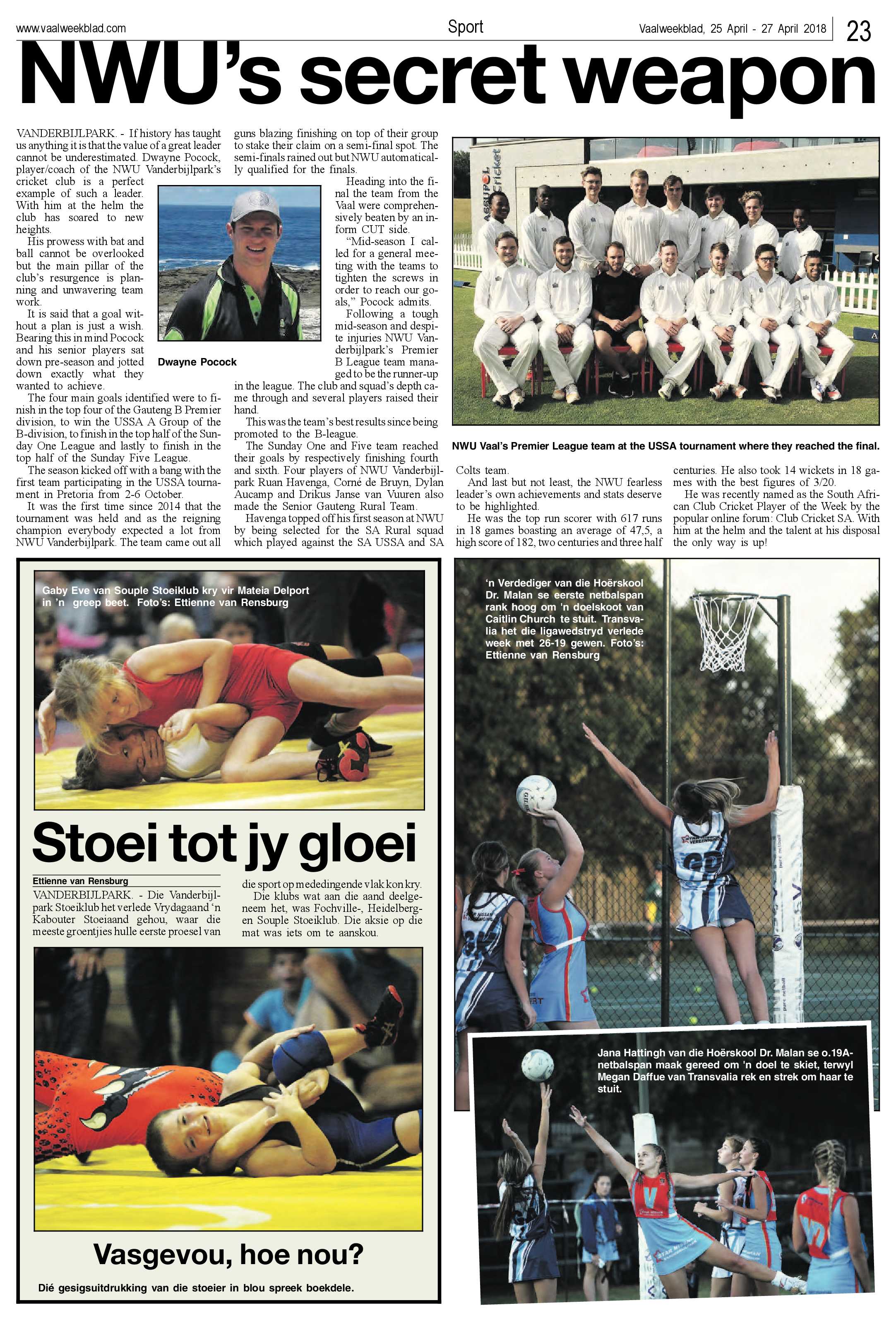 Vaalweekblad 25 – 27 April 2018 page 23