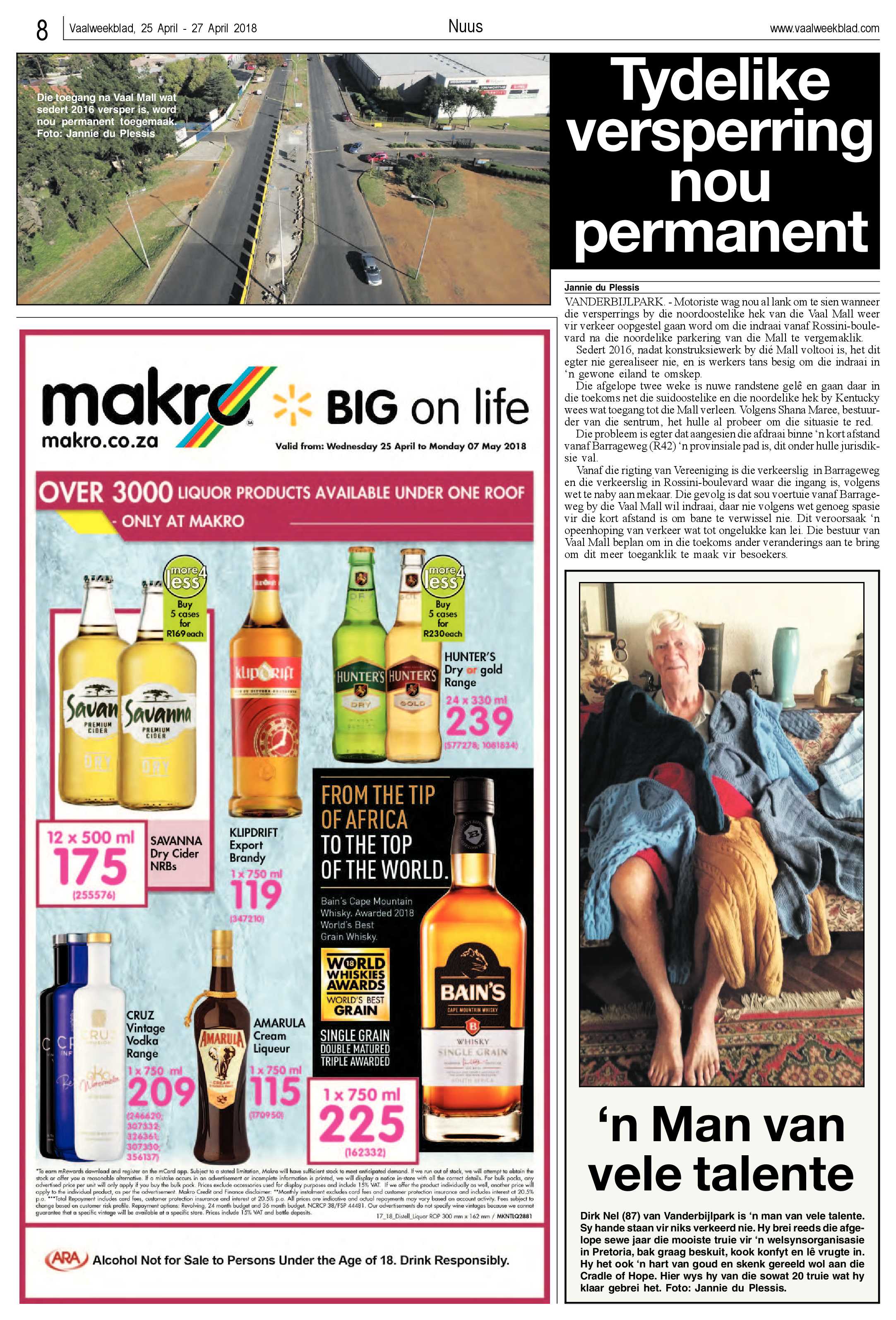 Vaalweekblad 25 – 27 April 2018 page 8