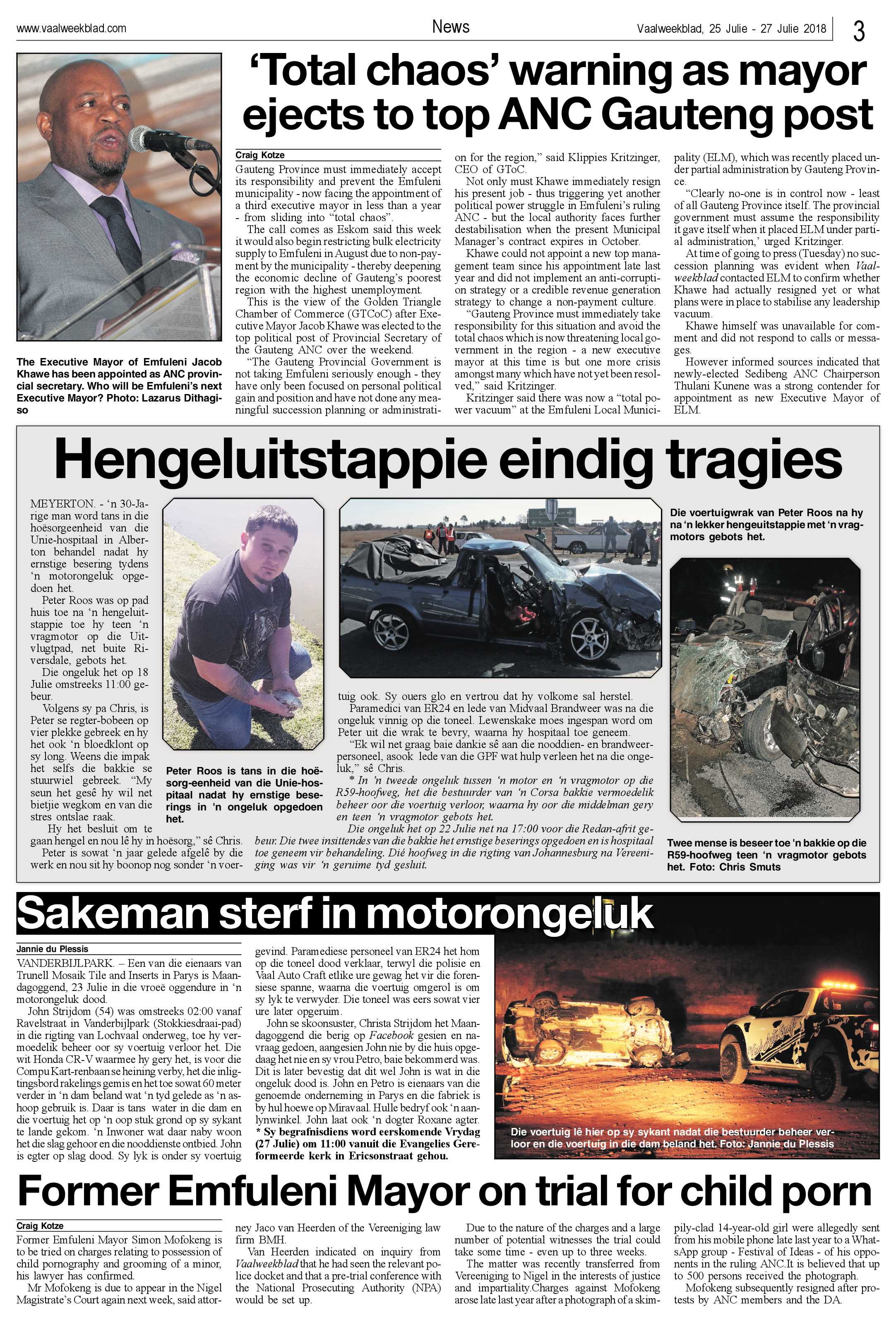 Vaalweekblad 25 – 27 Julie 2018 page 3