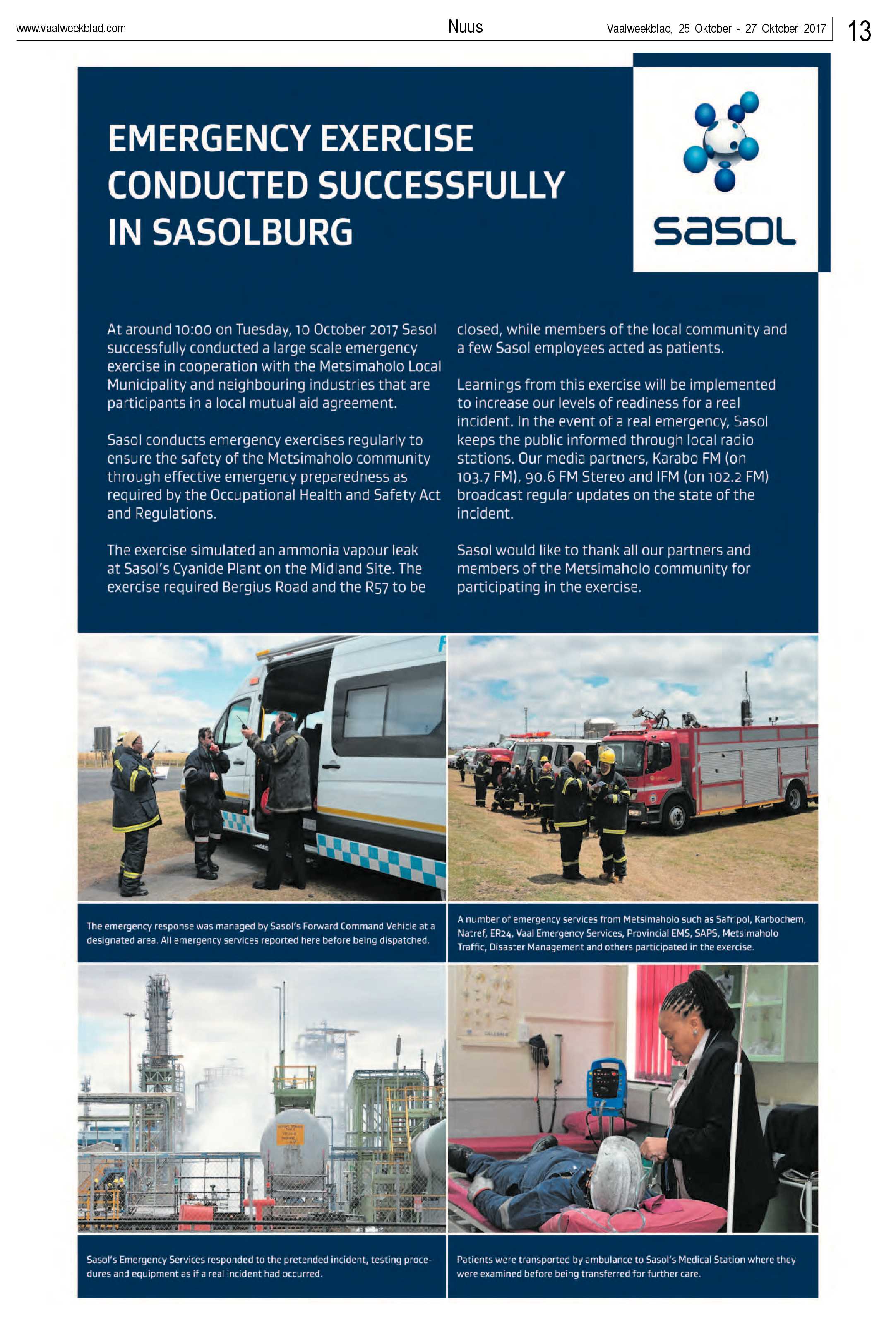 Vaalweekblad 25 – 27 Oktober 2017 page 13