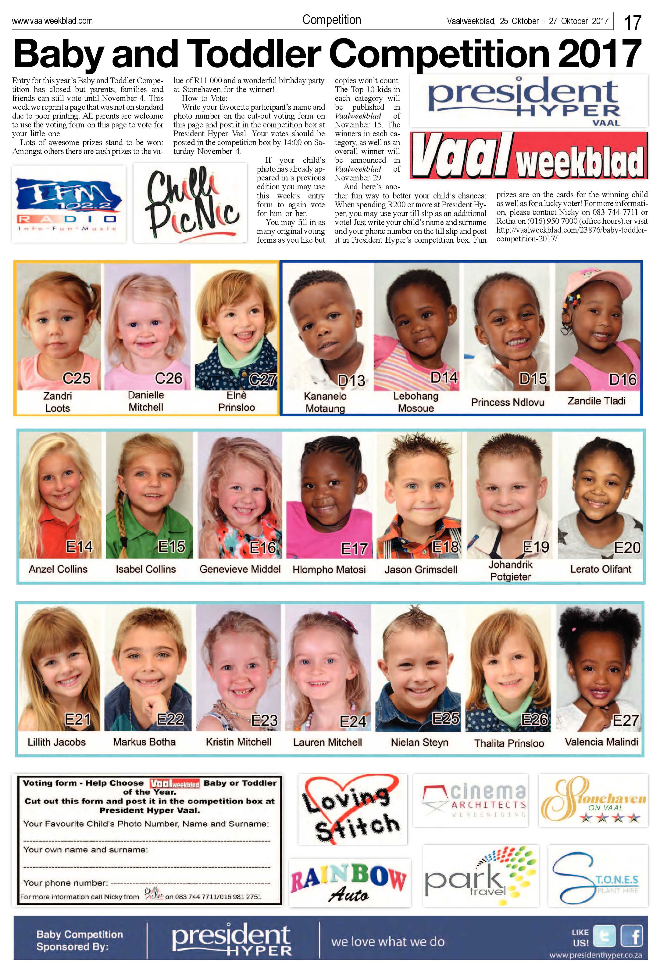 Vaalweekblad 25 – 27 Oktober 2017 page 17