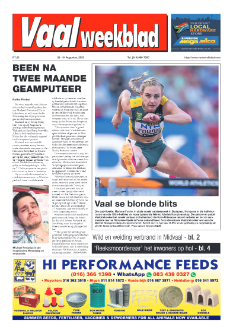 Vaalweekblad, 25 – 31 Augustus, 2023