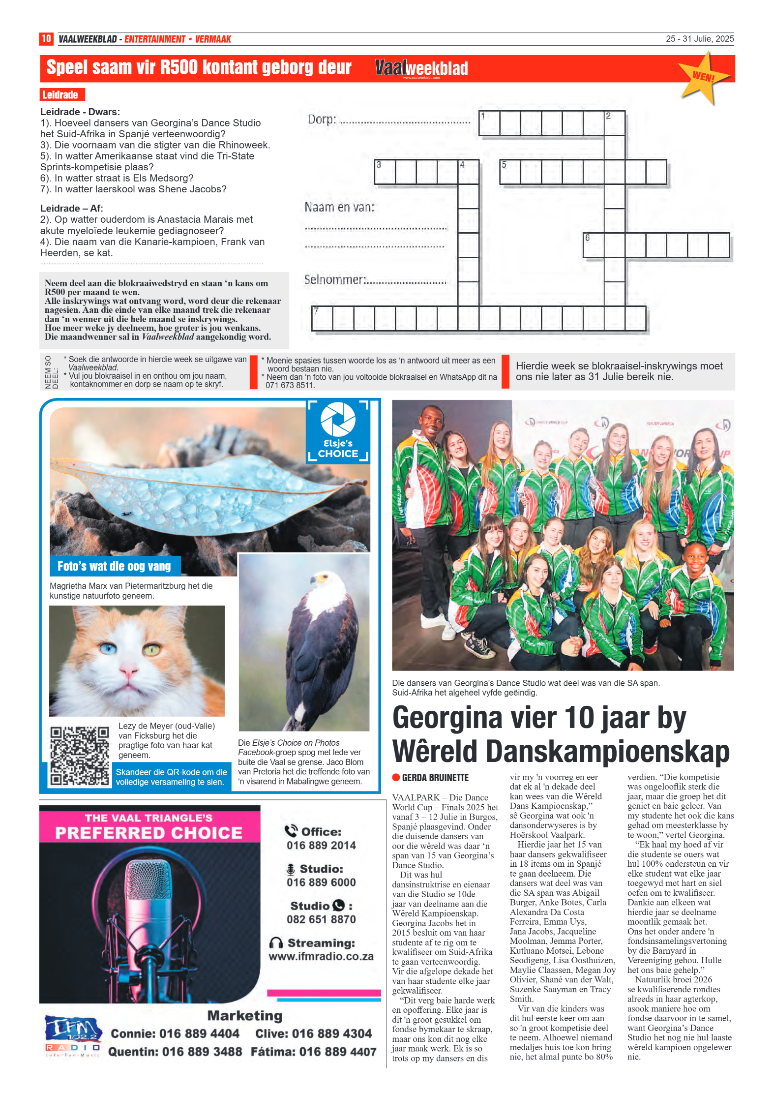 Vaalweekblad 25 – 31 Julie, 2025 page 10