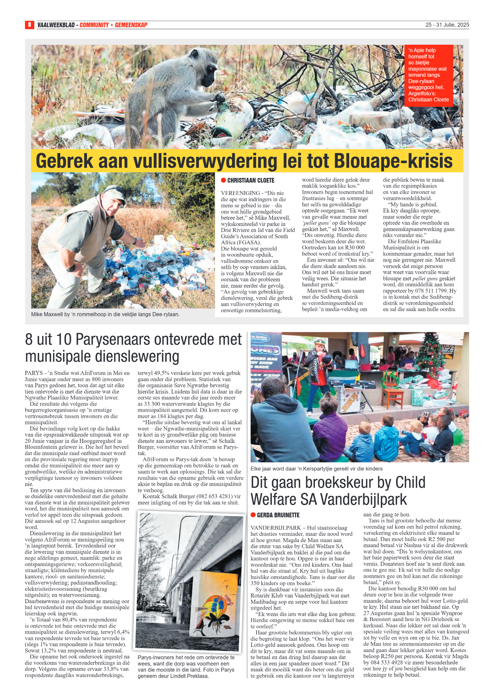 Vaalweekblad 25 – 31 Julie, 2025 page 8